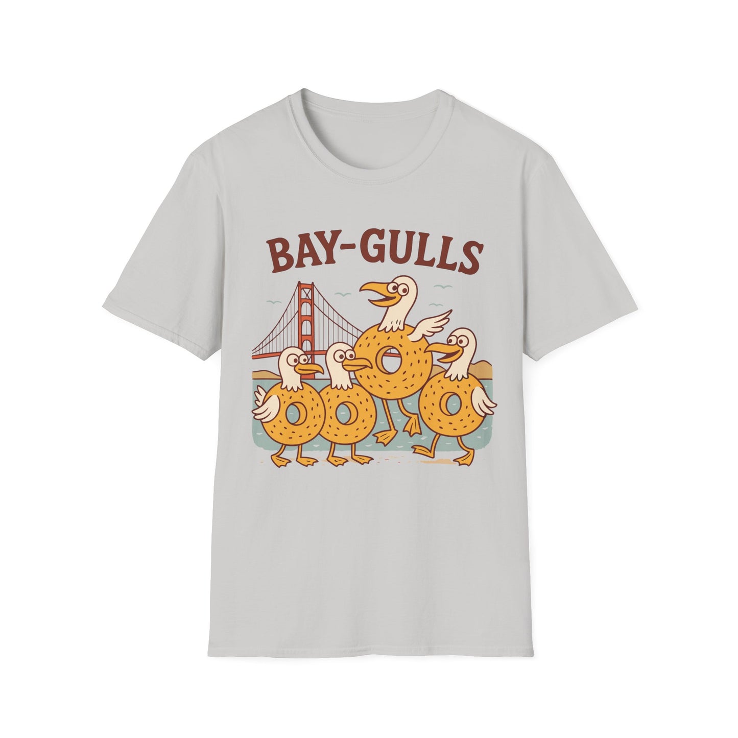 "Bay-Gulls" Dad Joke T-Shirt