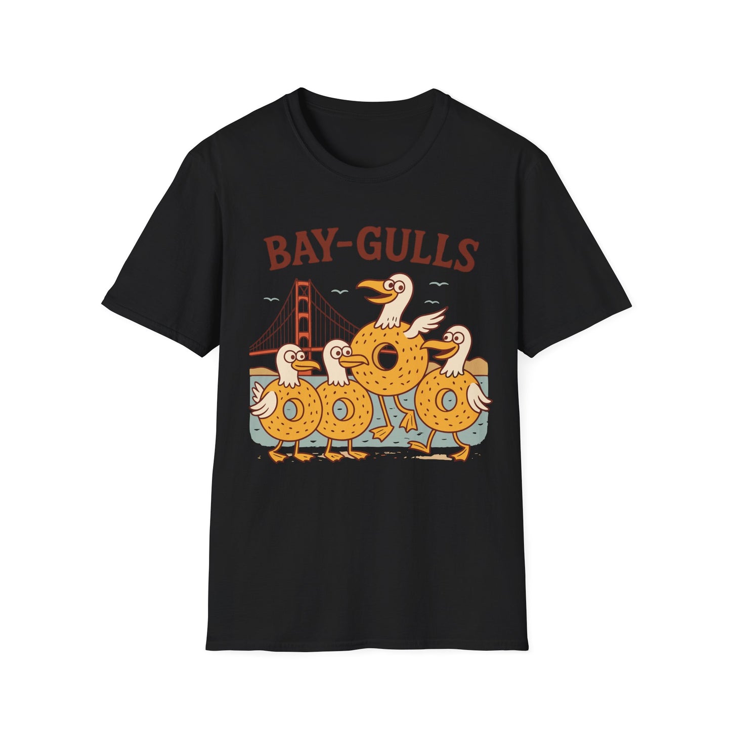 "Bay-Gulls" Dad Joke T-Shirt