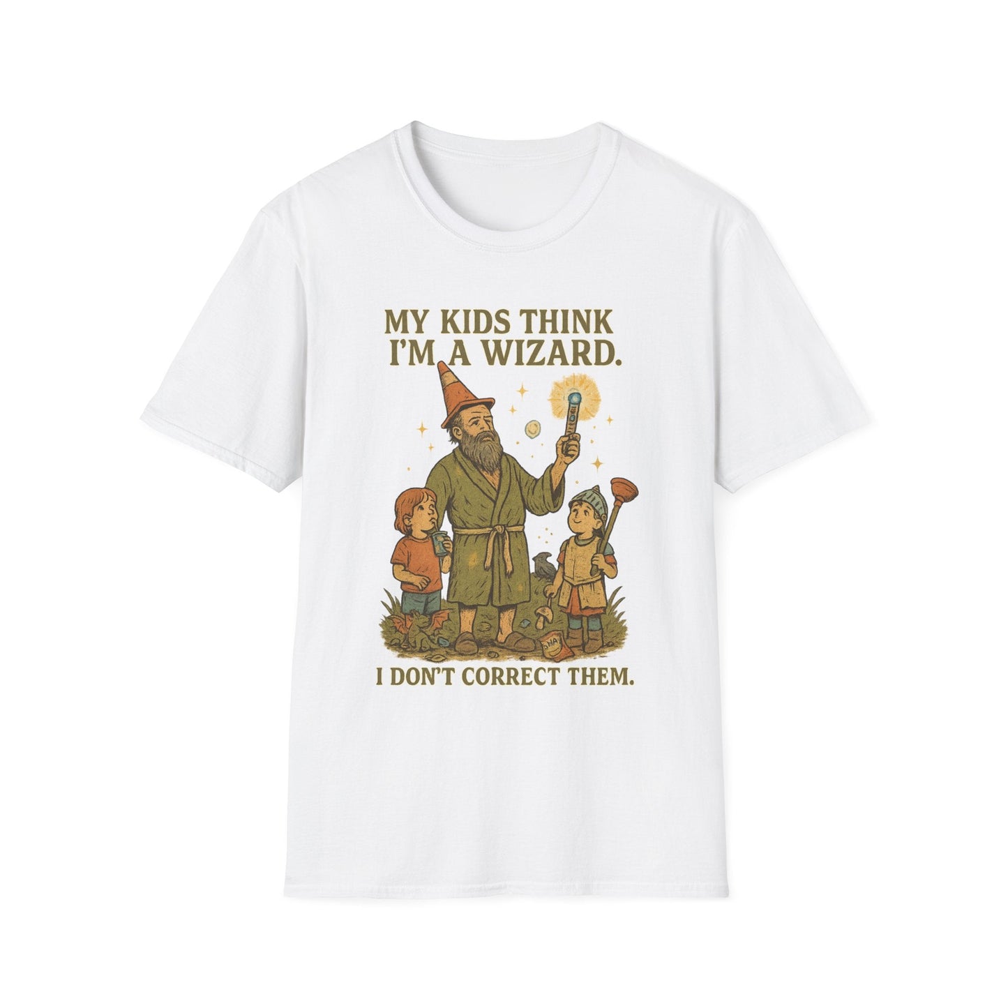 "My Kids Think I'm a Wizard" T-Shirt
