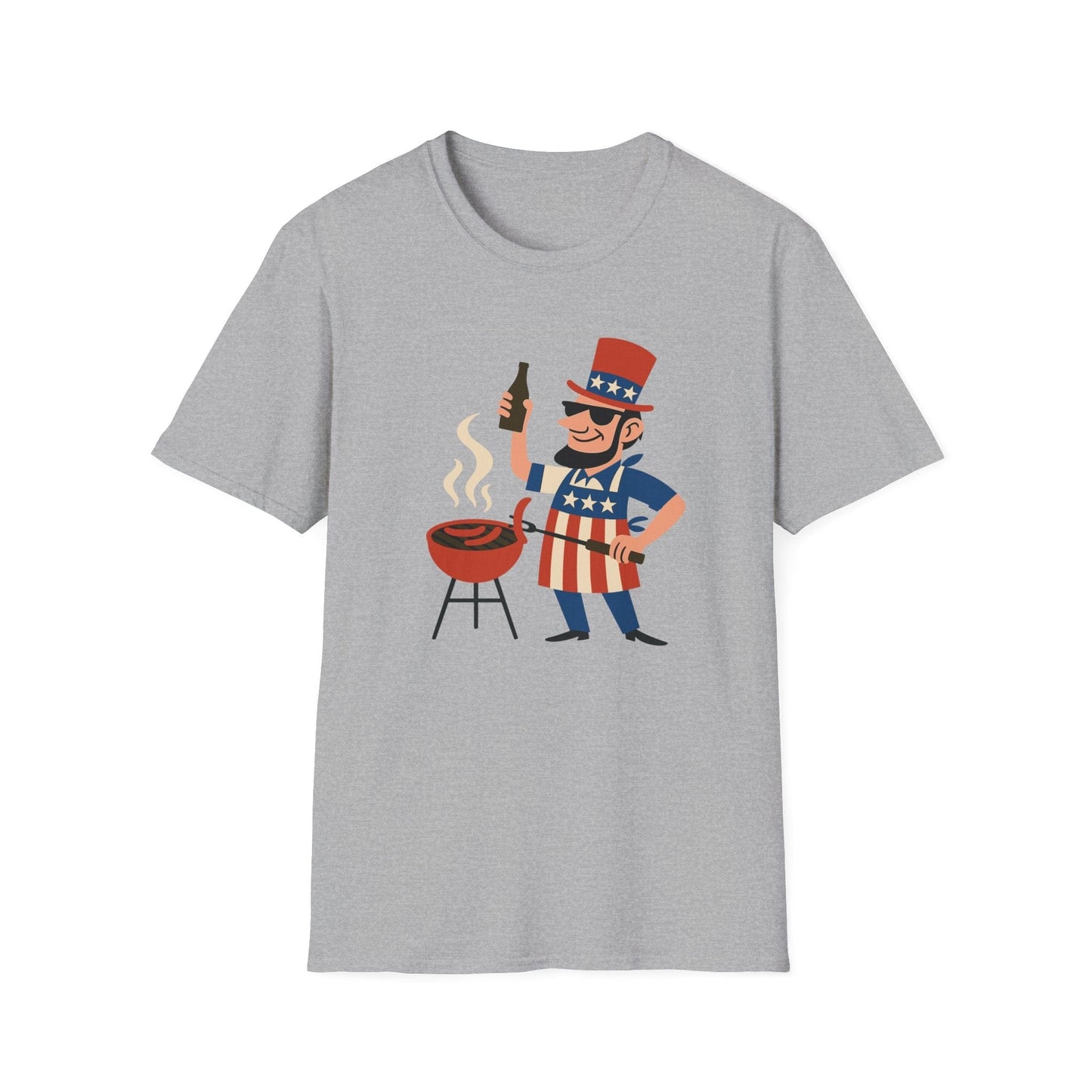"Honest Abe: Grill and Chill" T-Shirt