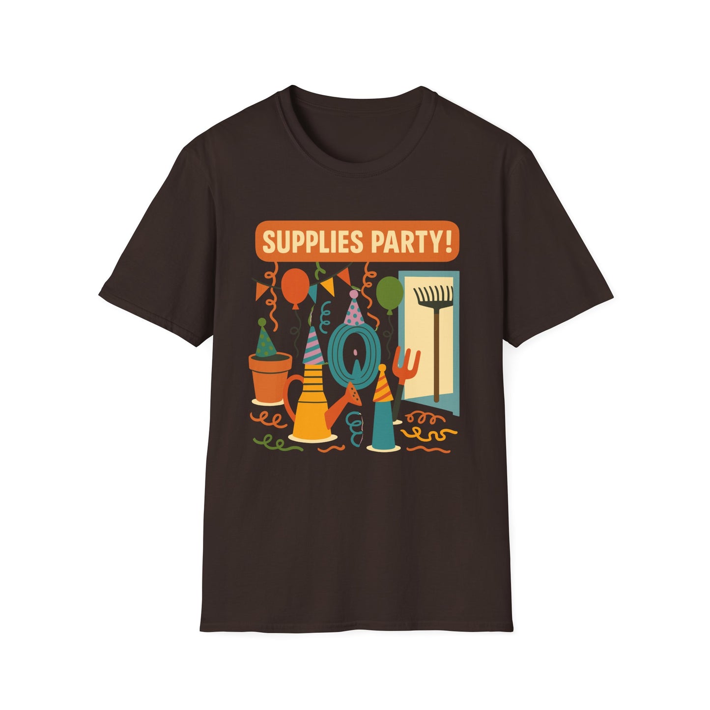 "Supplies Party!" Funny T-Shirt