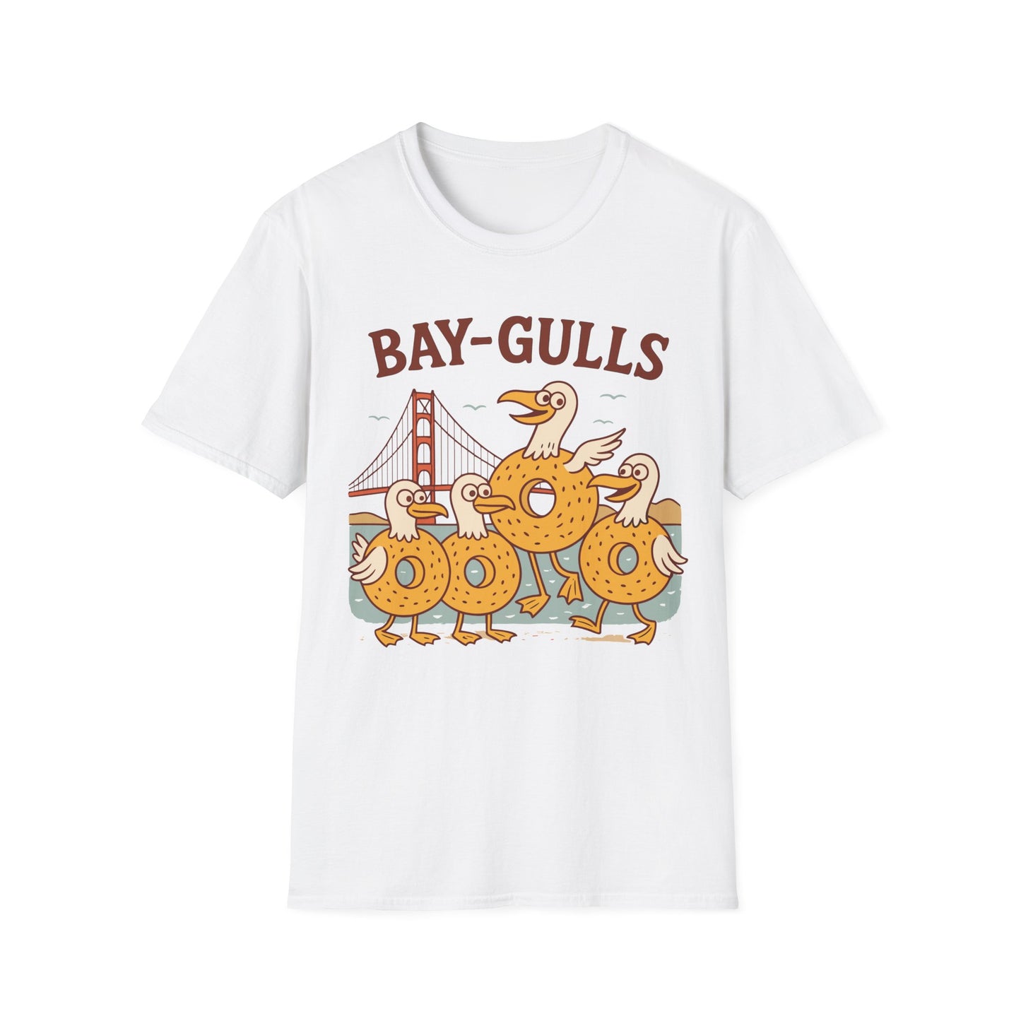 "Bay-Gulls" Dad Joke T-Shirt
