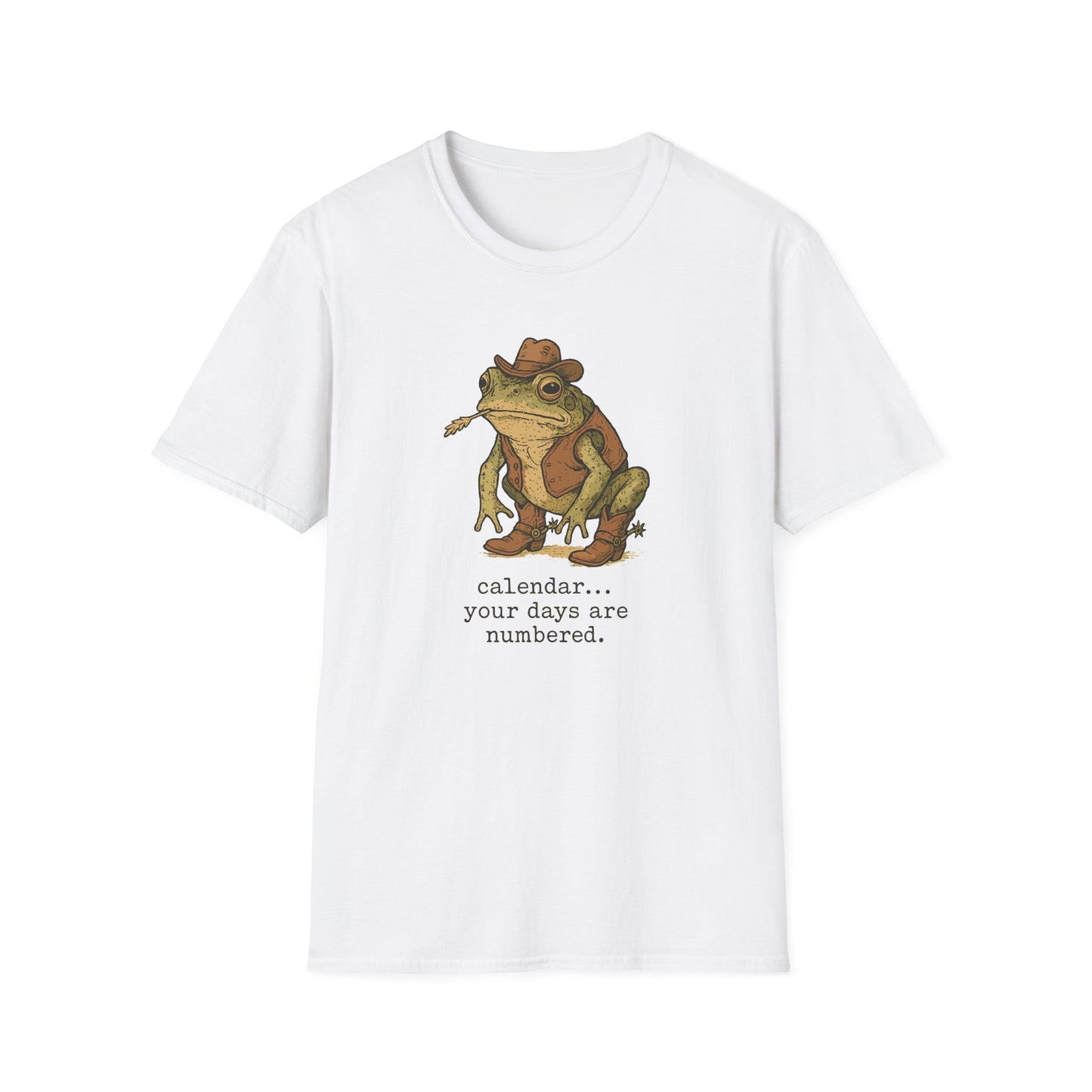 "Calendar, Your Days Are Numbered" Dad Joke T-Shirt