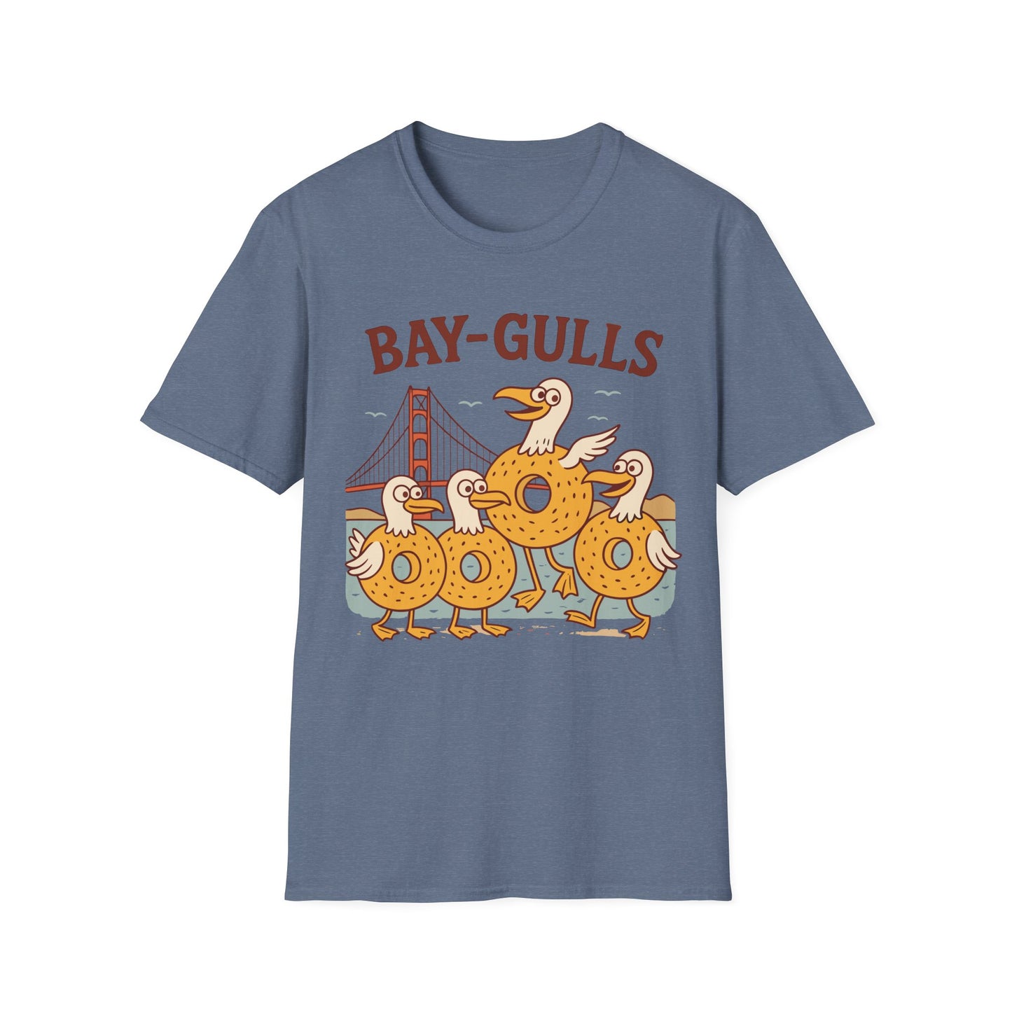 "Bay-Gulls" Dad Joke T-Shirt