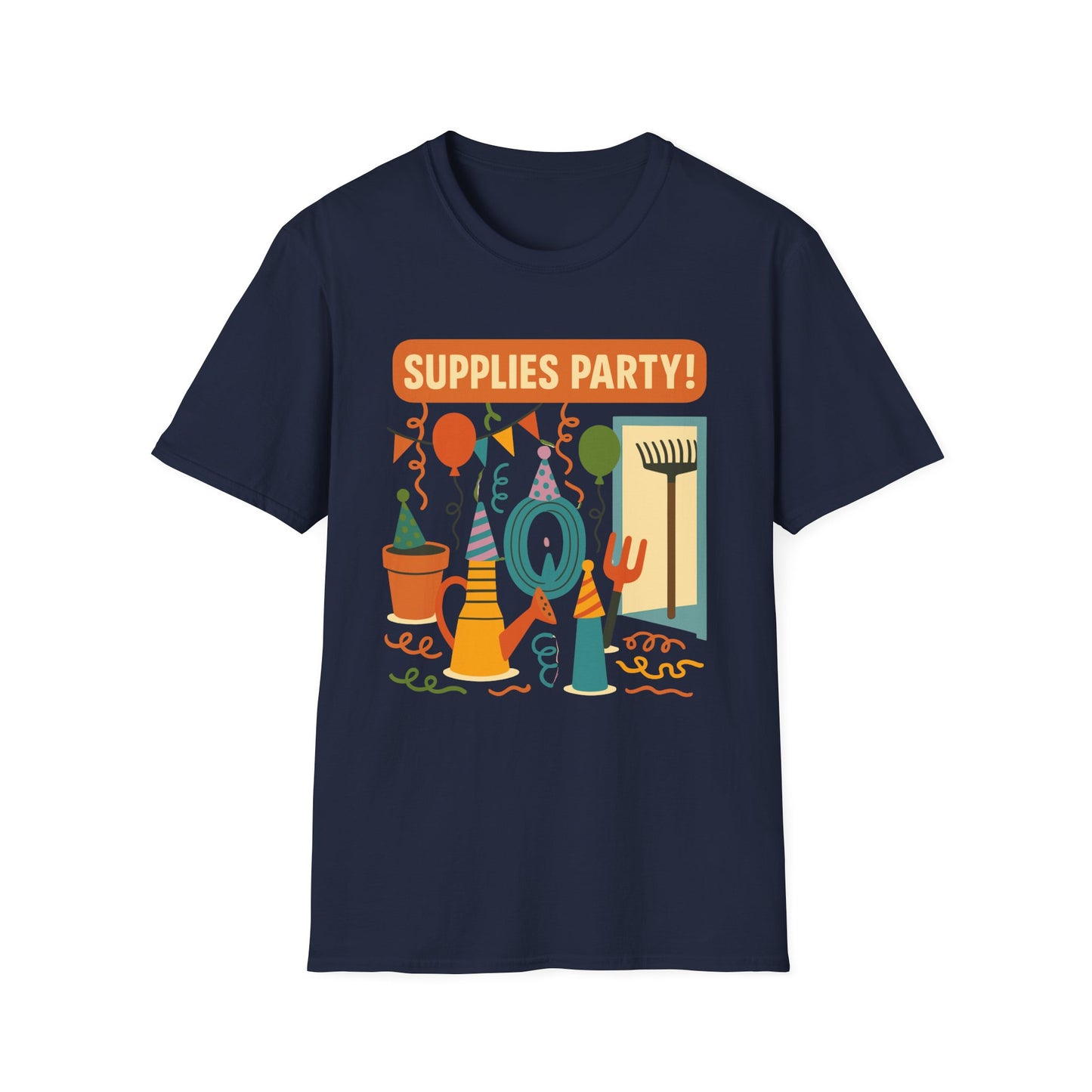 "Supplies Party!" Funny T-Shirt