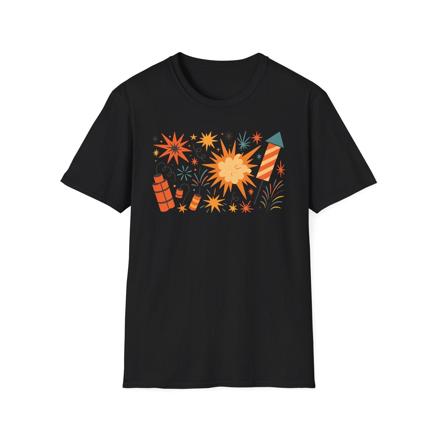 Festive Fireworks T-Shirt