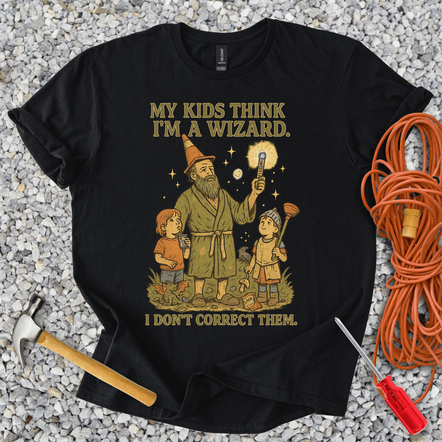 "My Kids Think I'm a Wizard" T-Shirt