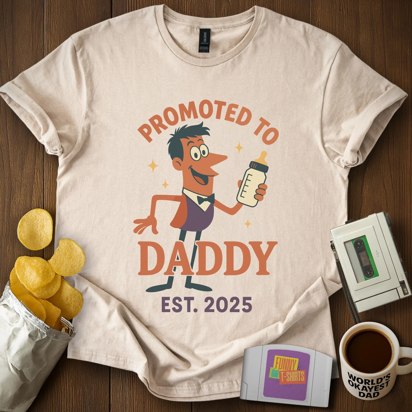 Promoted to Daddy T-Shirt