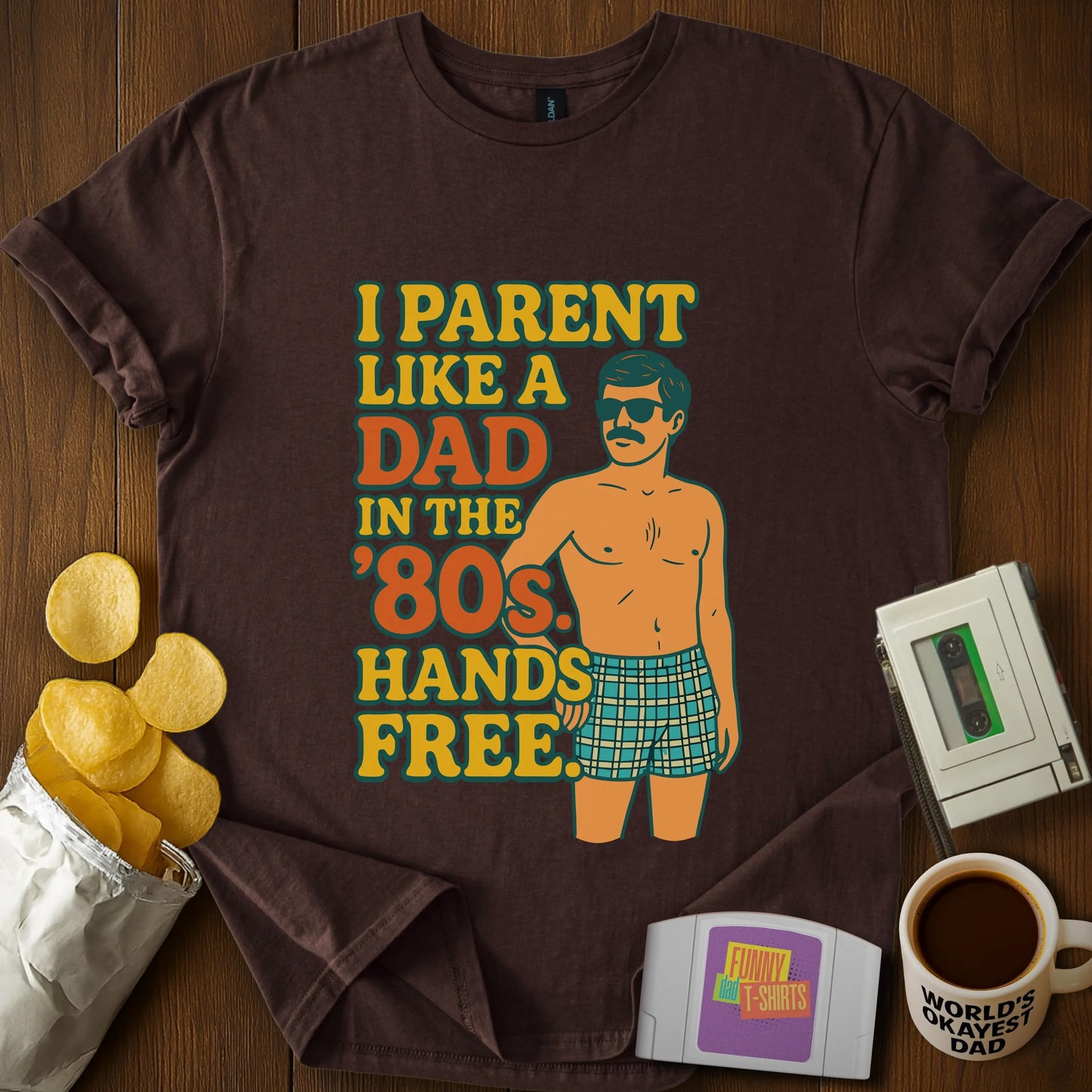 Hands Free Parenting Tee