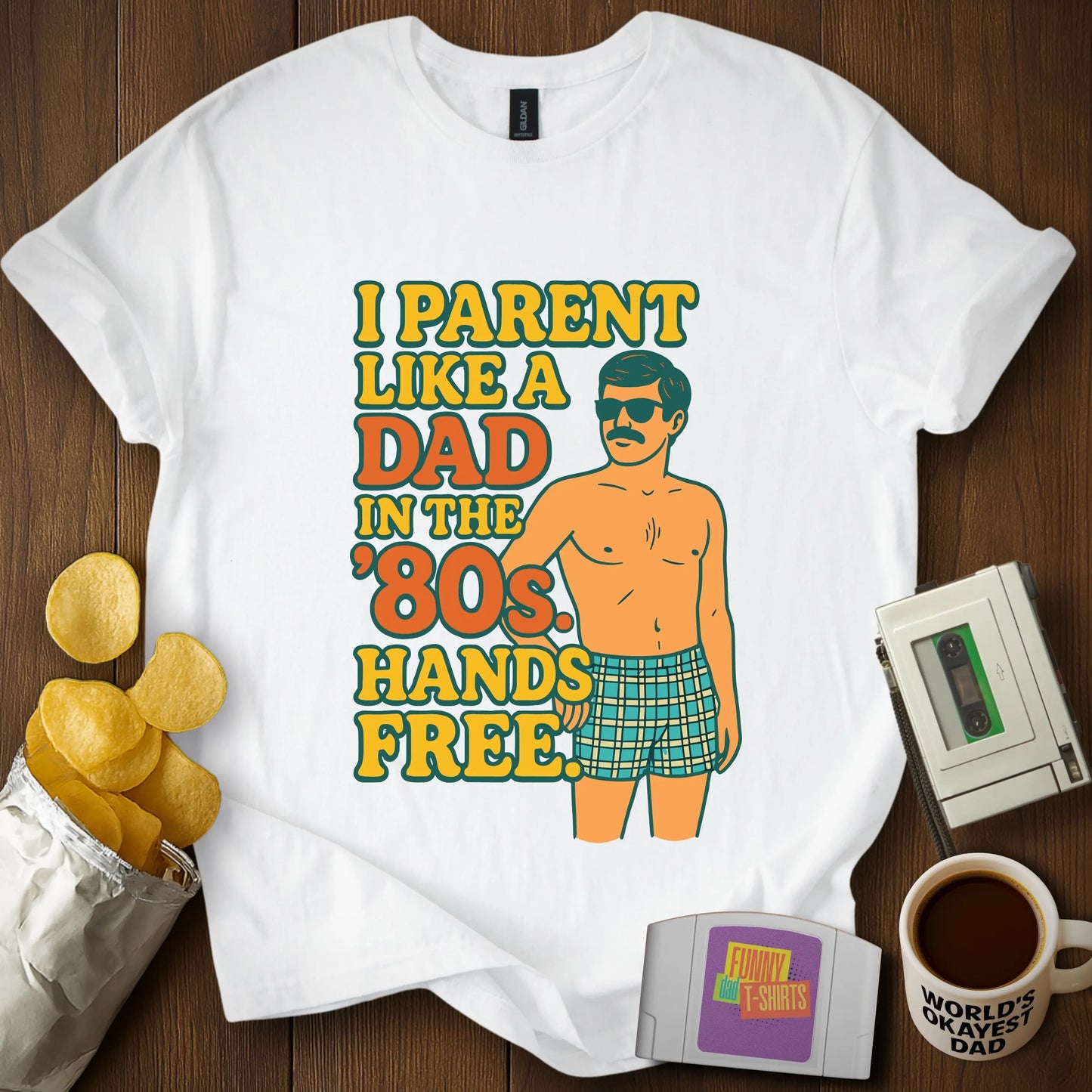 Hands Free Parenting Tee