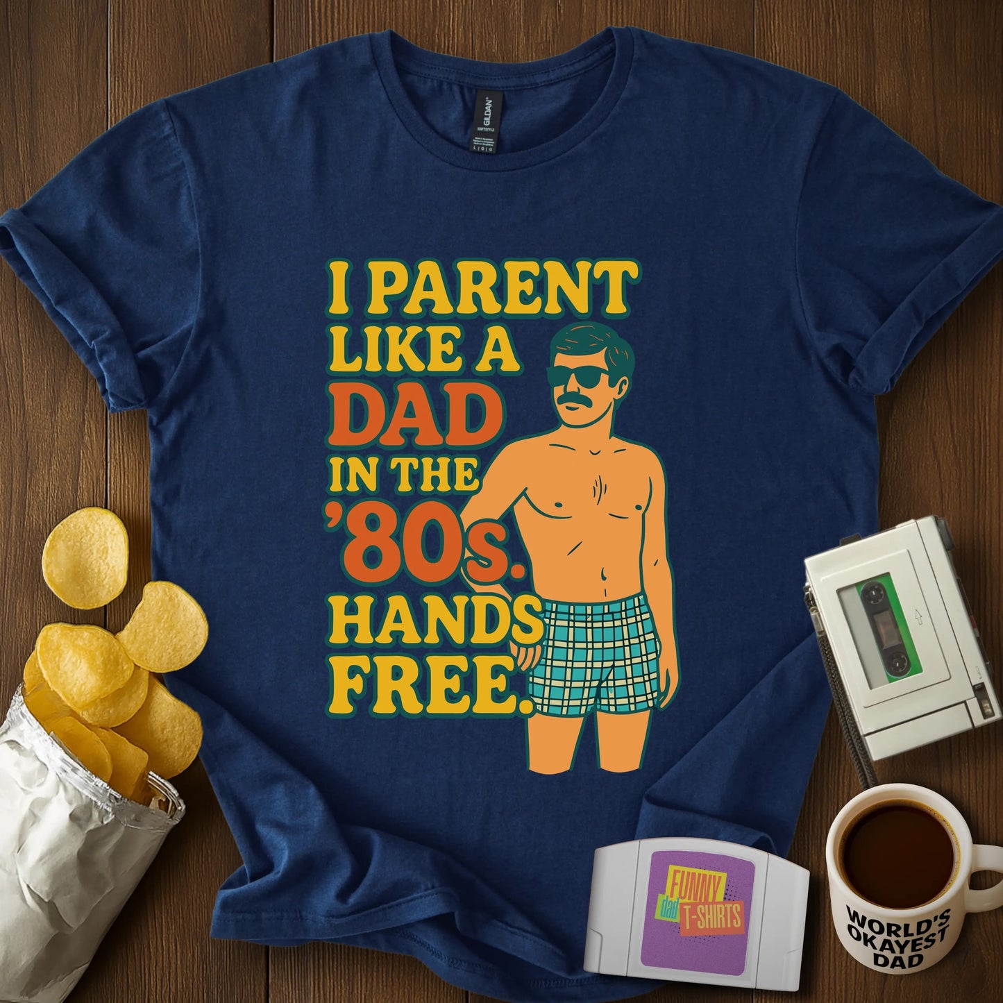 Hands Free Parenting Tee