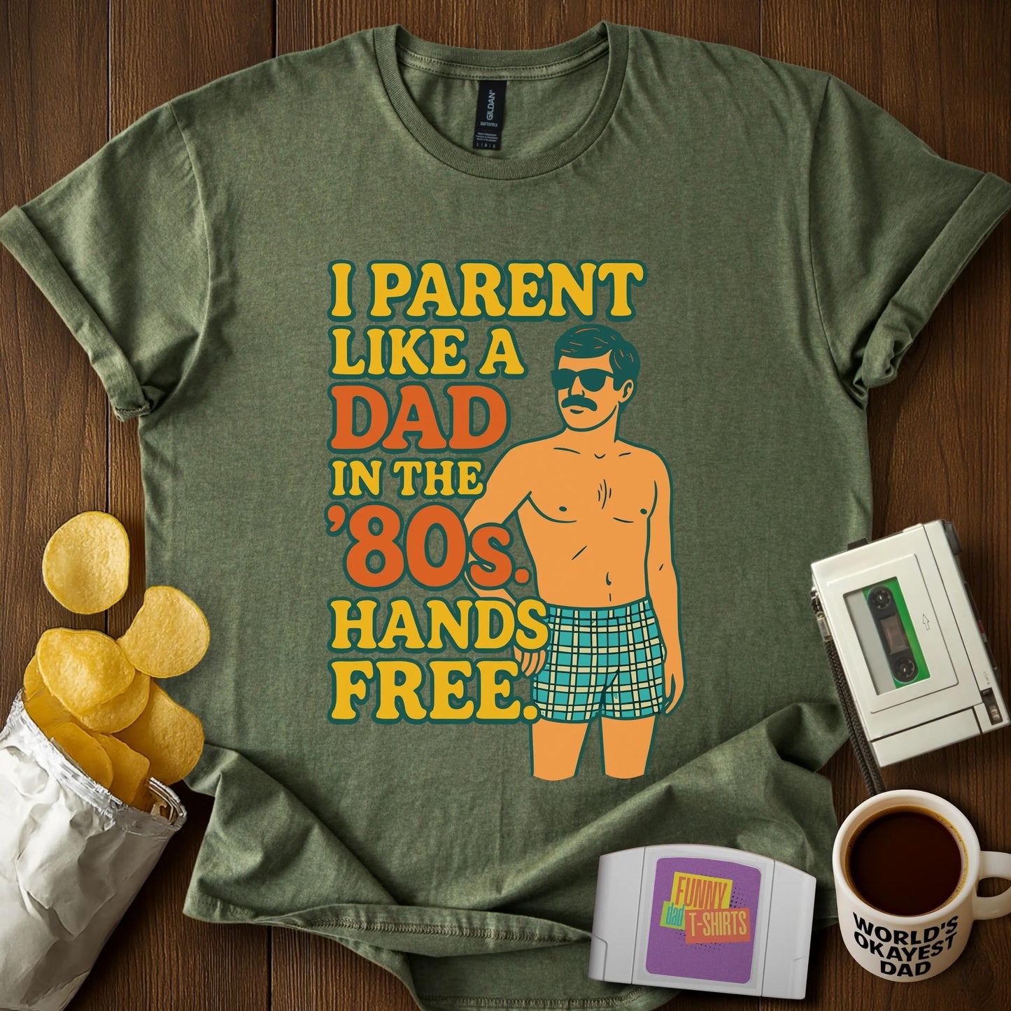 Hands Free Parenting Tee