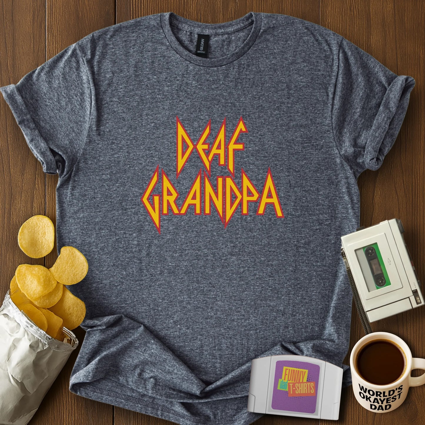 Deaf Grandpa Band Parody T-Shirt
