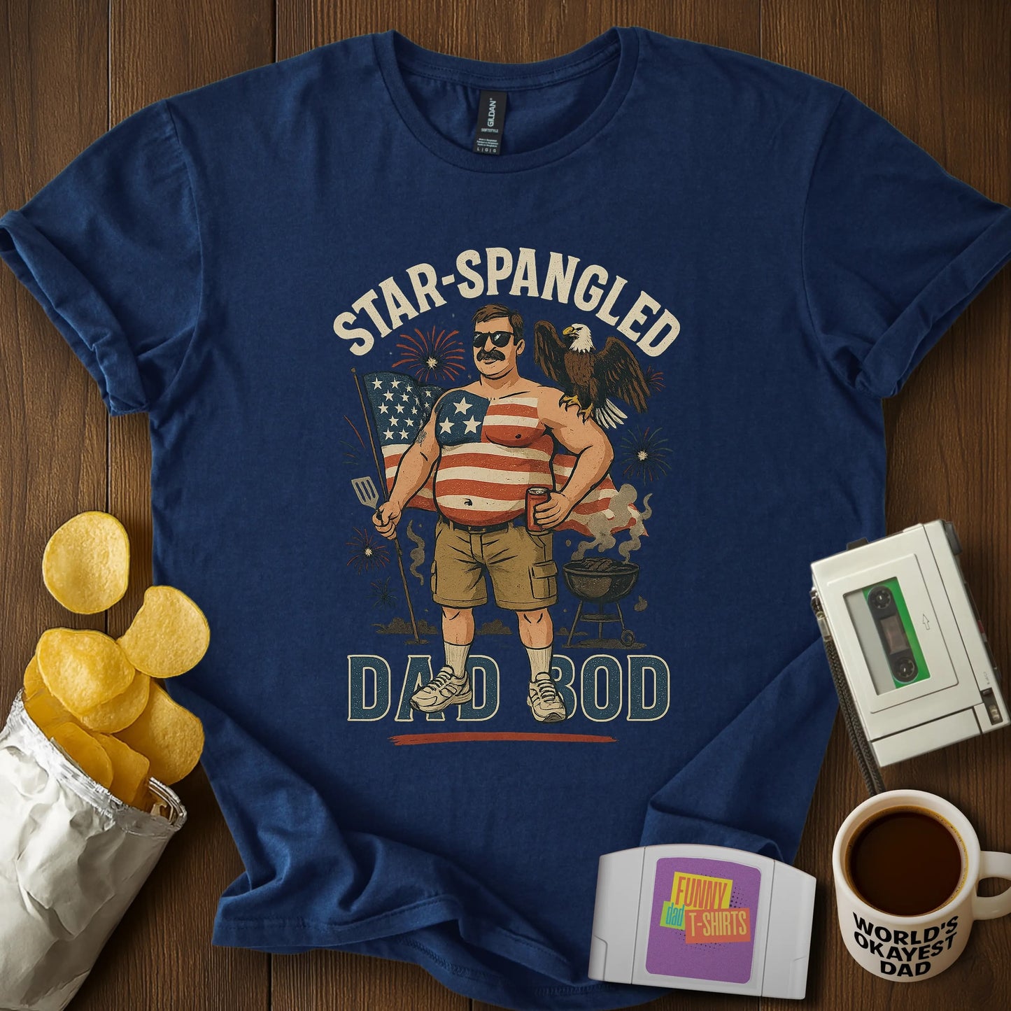 Patriotic Dad Bod Tee