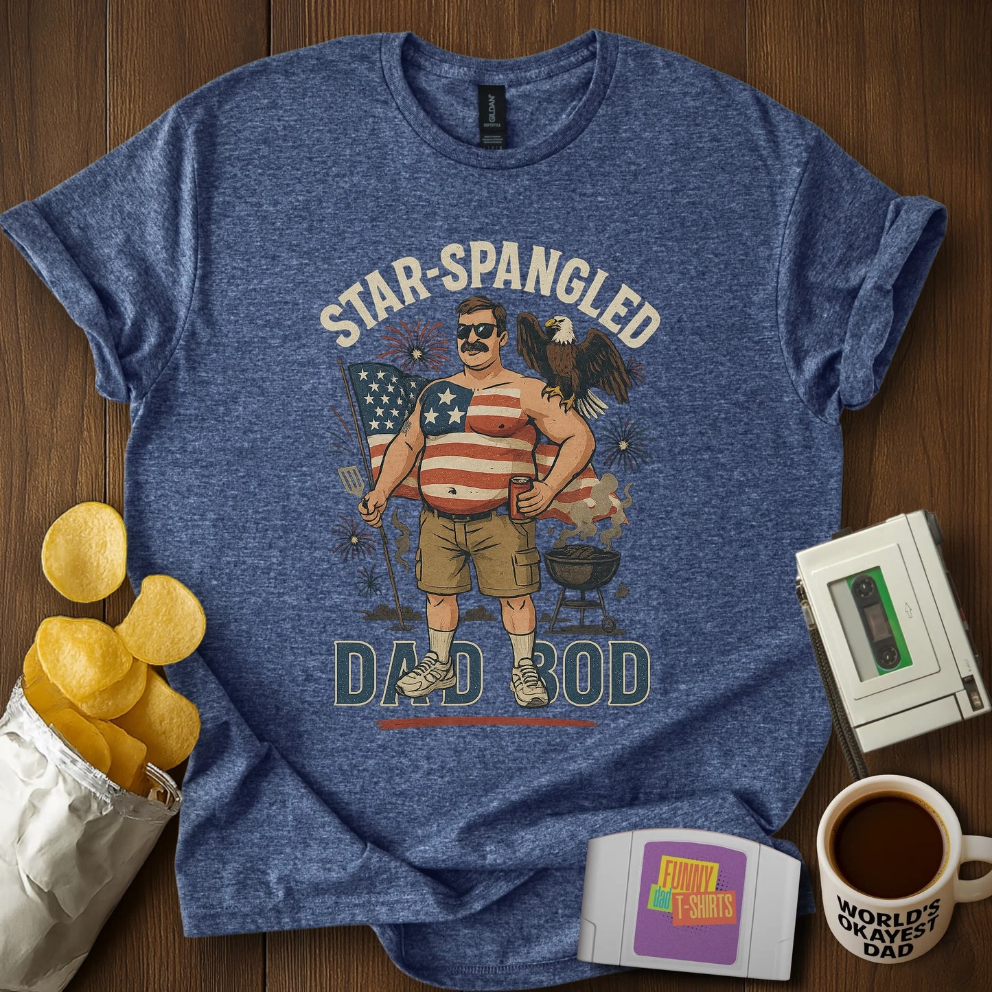 Patriotic Dad Bod Tee