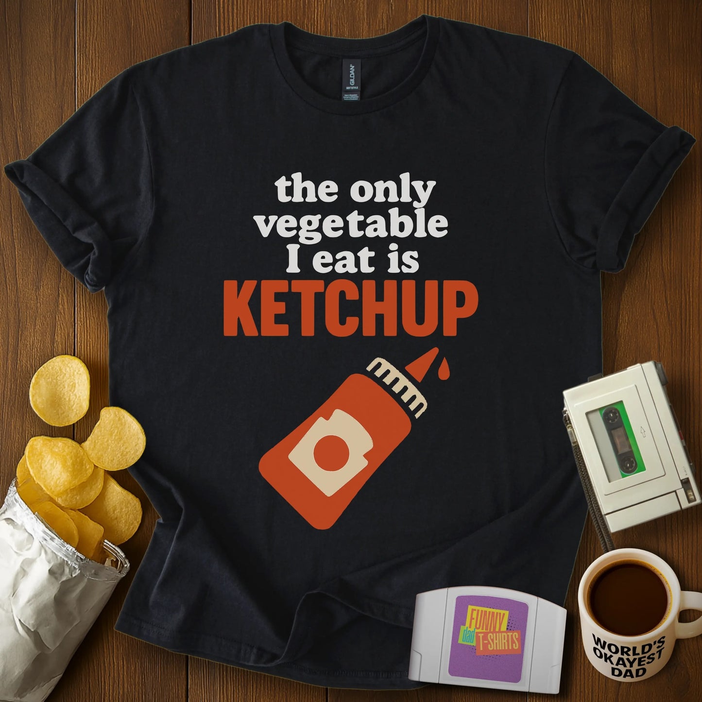 Ketchup is a Vegetable Funny T-Shirt