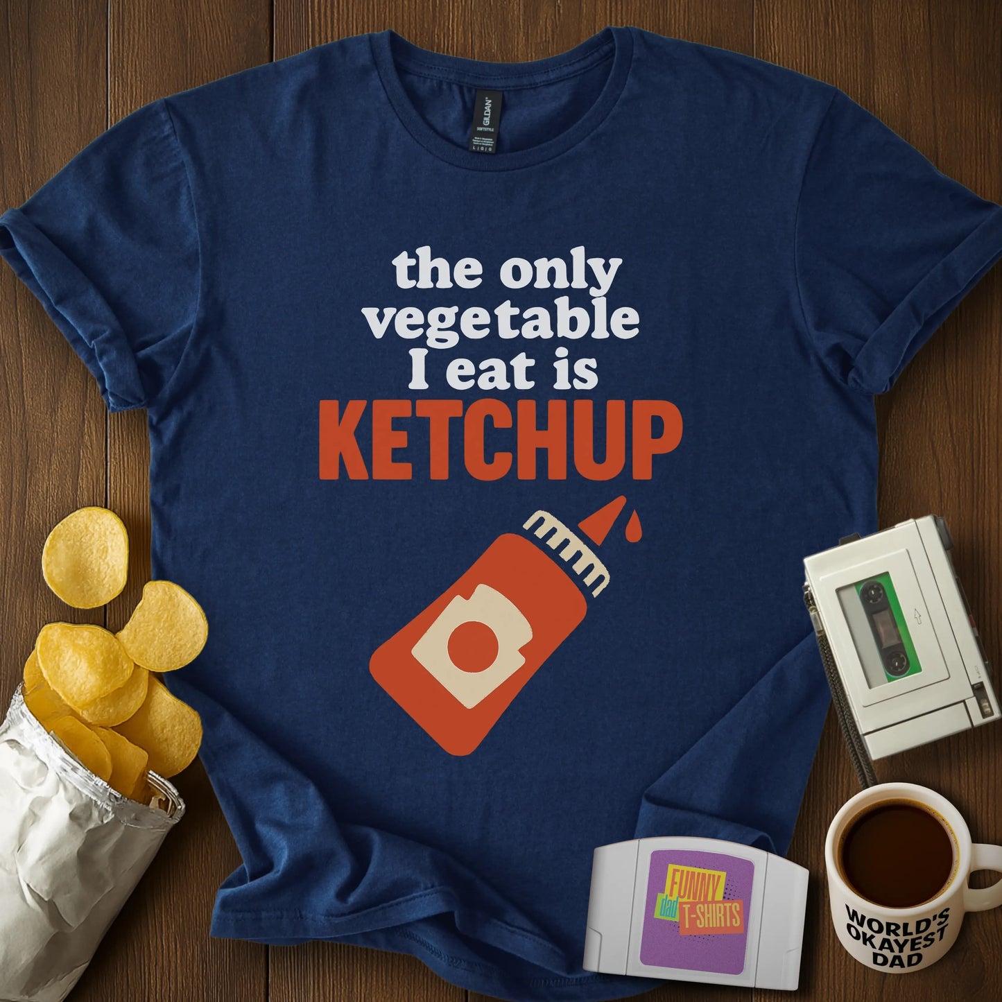 Ketchup is a Vegetable Funny T-Shirt