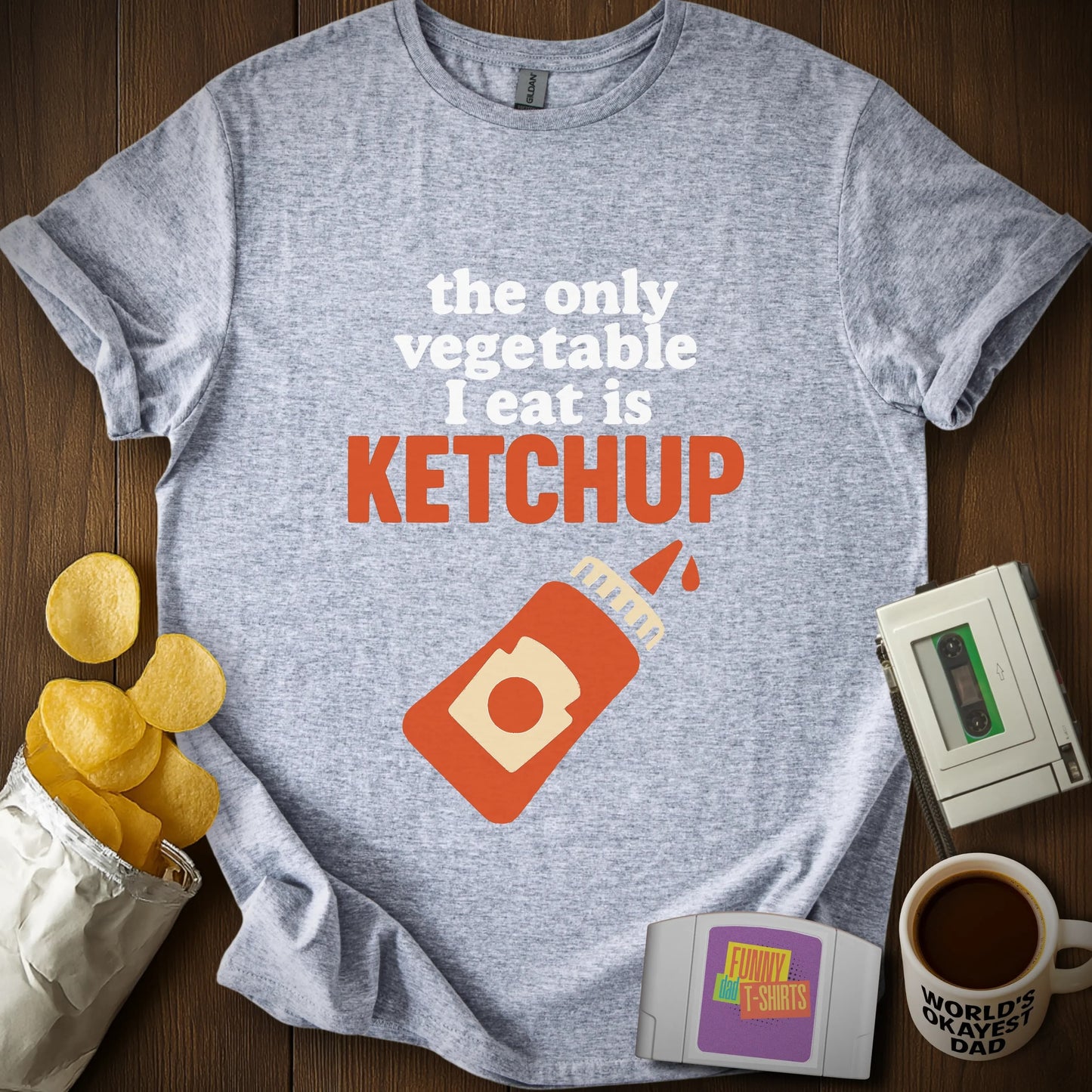 Ketchup is a Vegetable Funny T-Shirt
