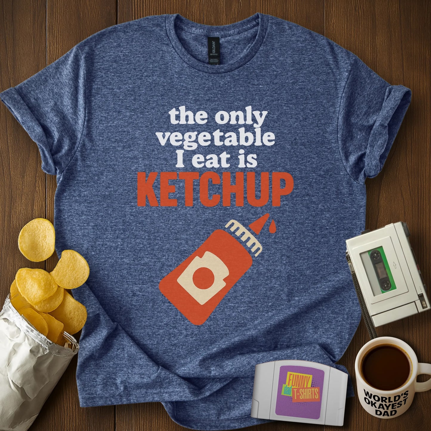 Ketchup is a Vegetable Funny T-Shirt
