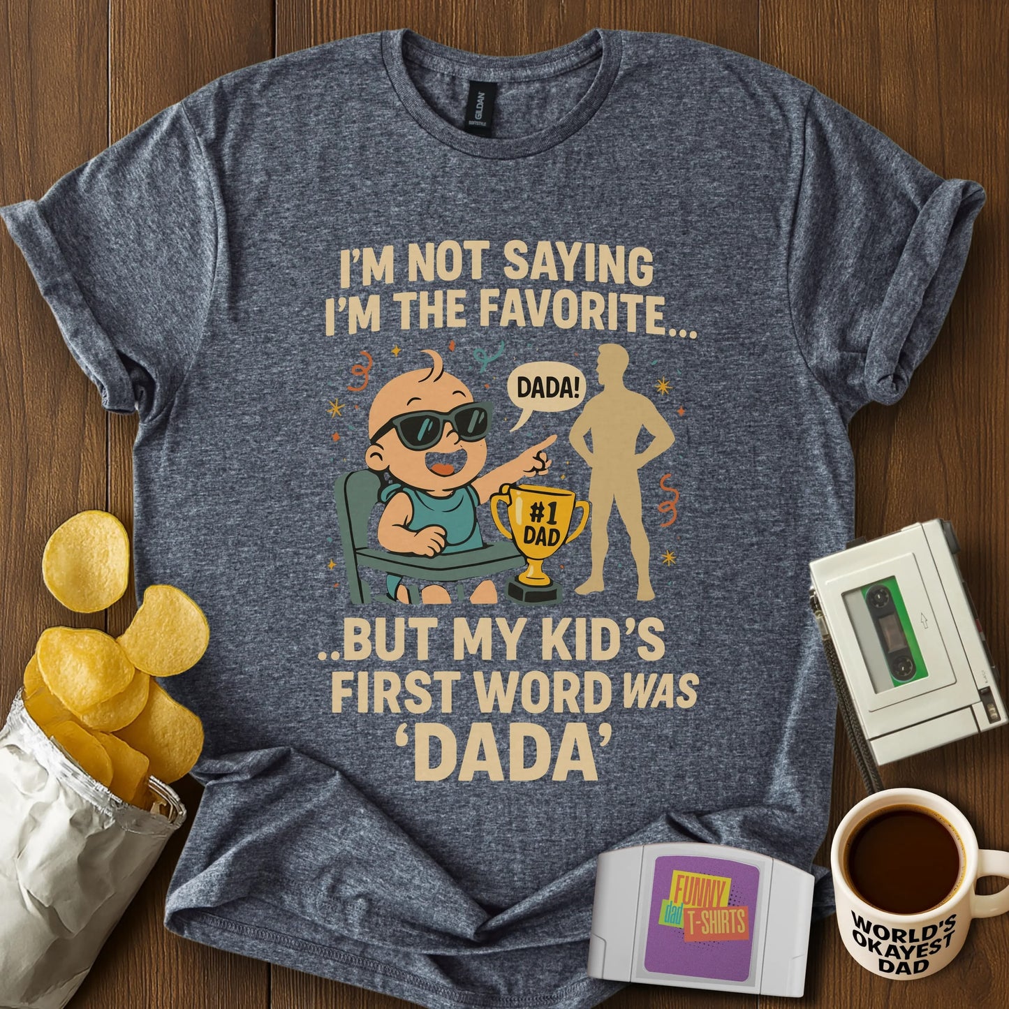 Dada Favorite First Word Tee