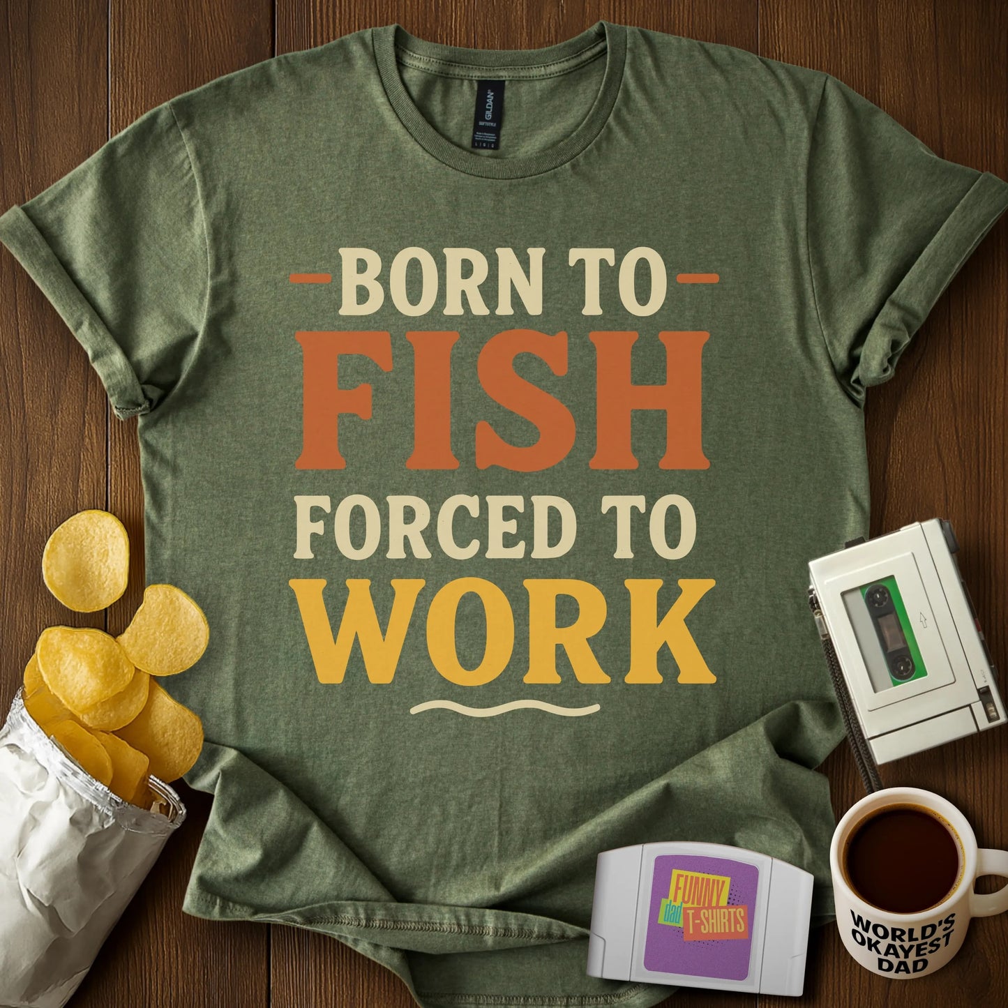 Born to Fish Tee