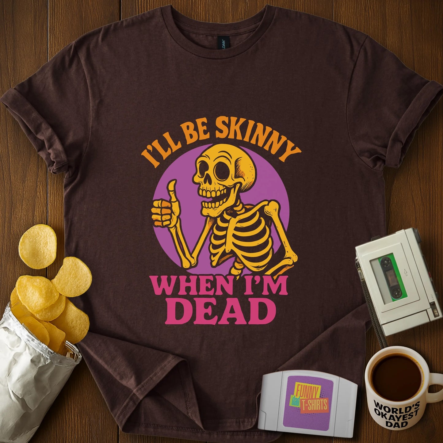 Skinny When Dead Tee