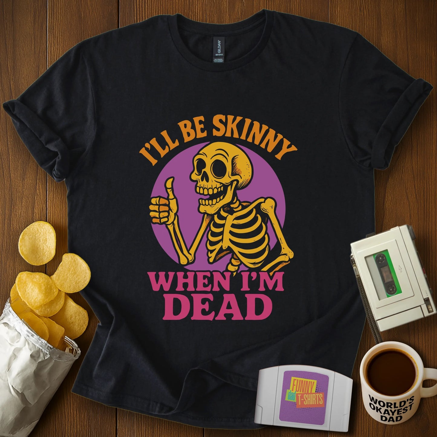 Skinny When Dead Tee