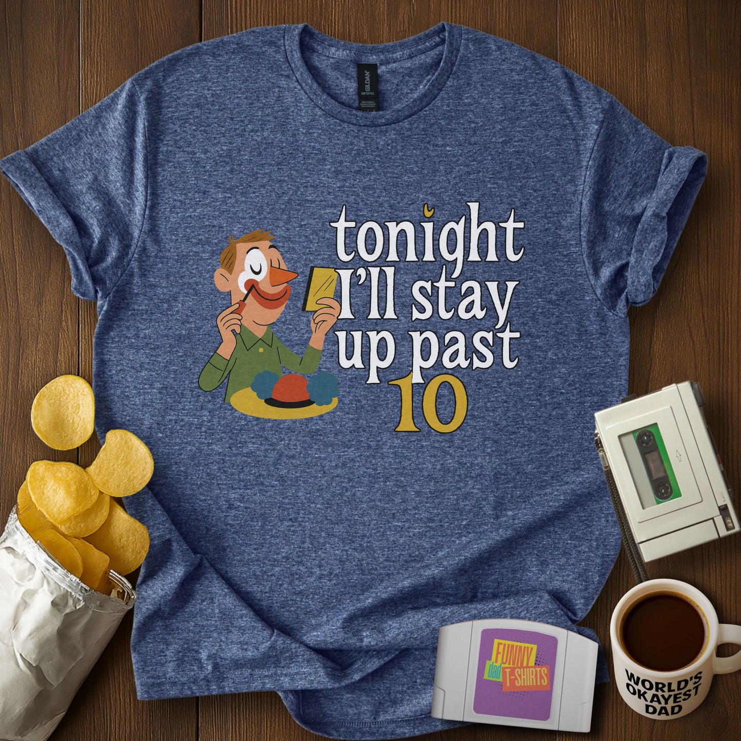 Stay Up Past 10 Tee