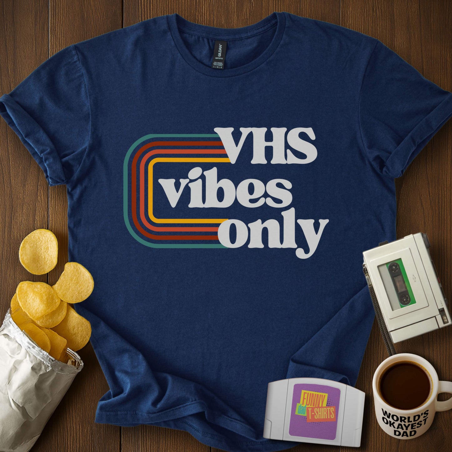 VHS Vibes Only T-shirt