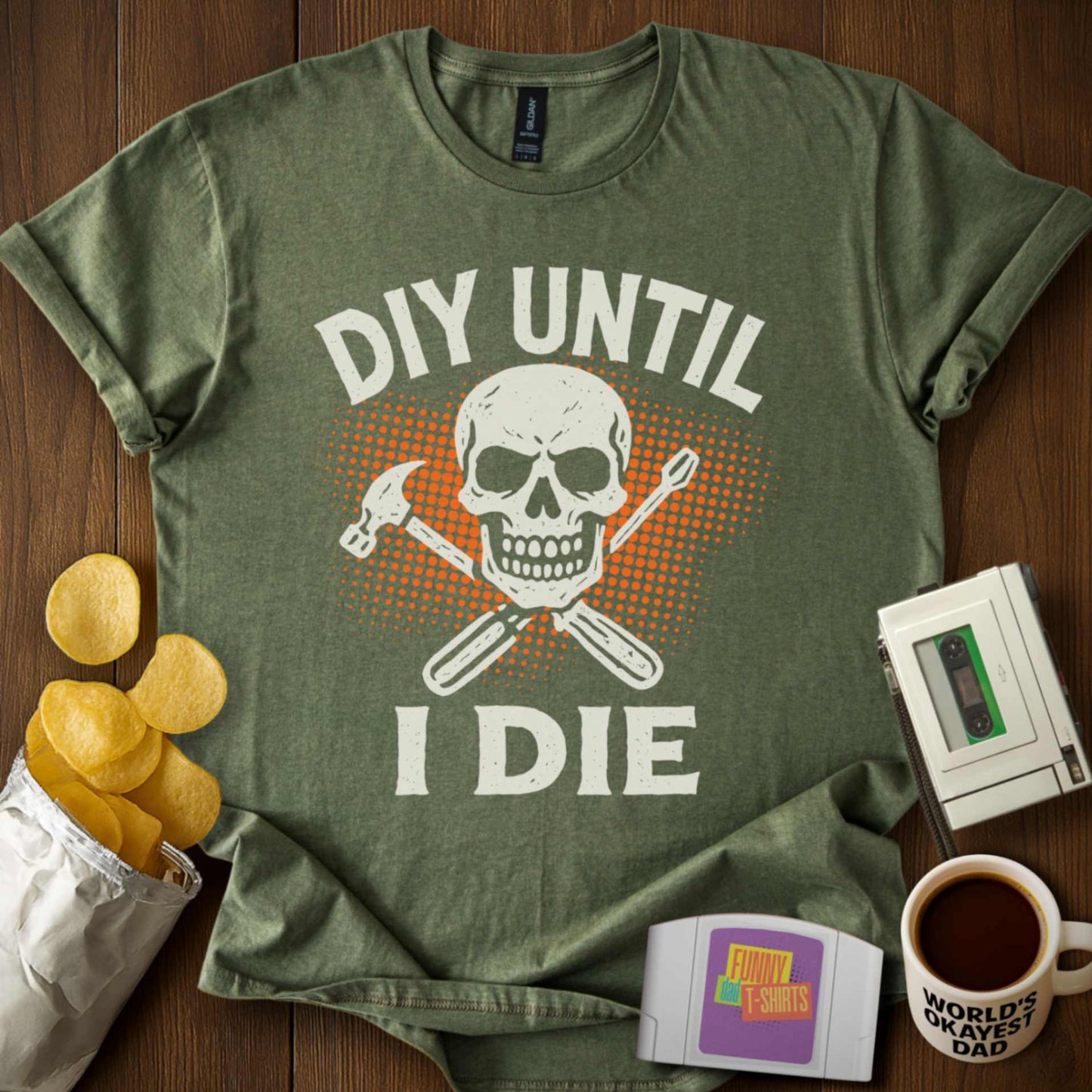 DIY Until I Die Tee
