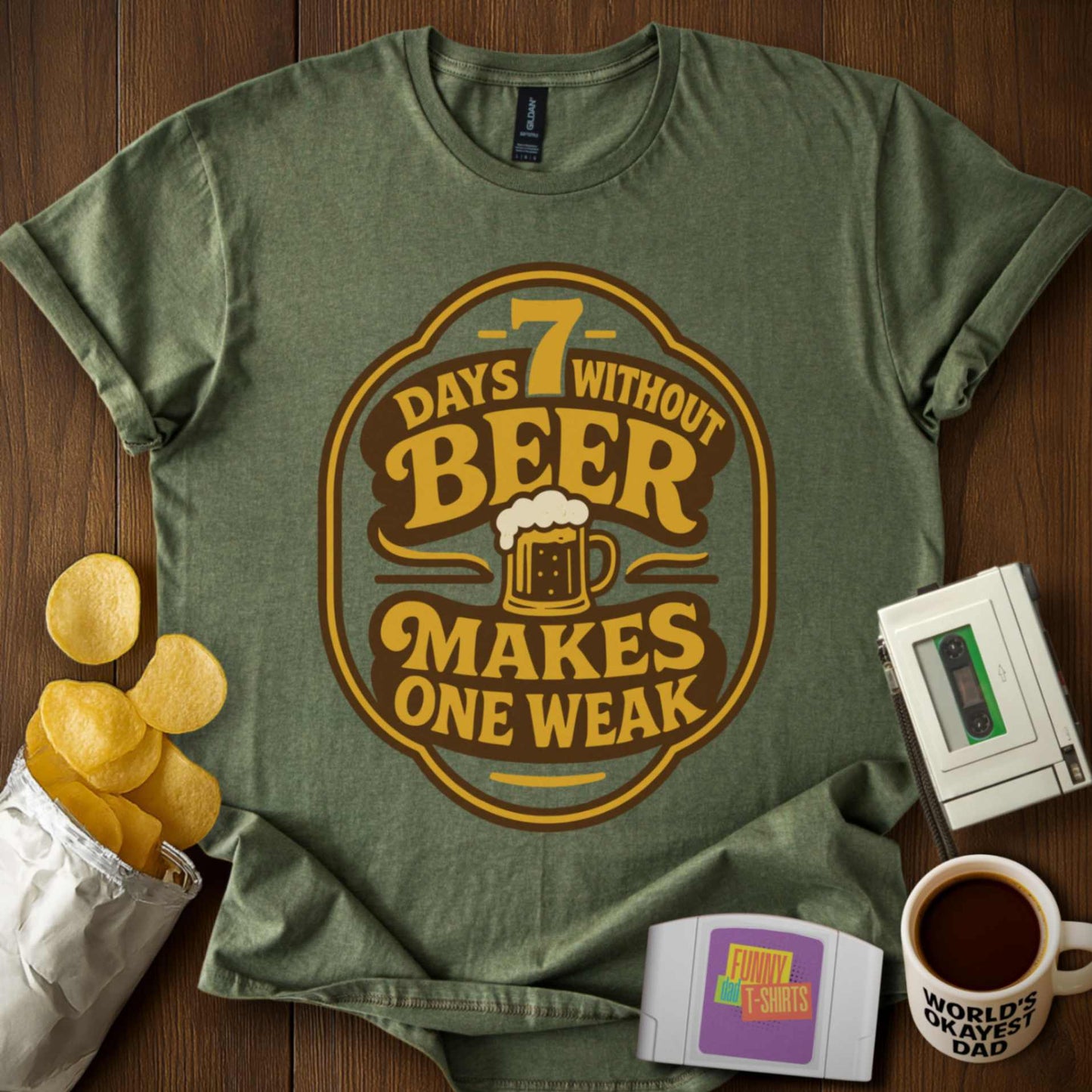 Weak Without Beer Tee