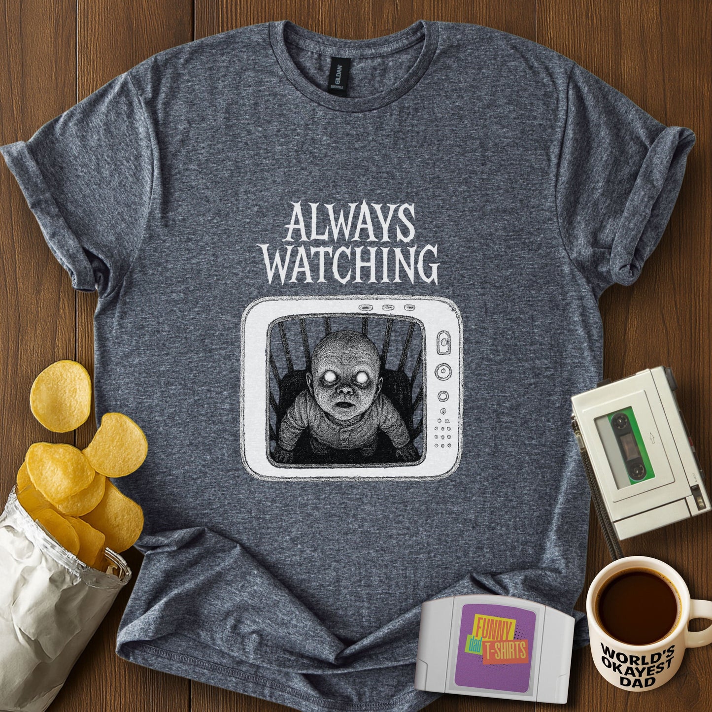 Creepy Baby Monitor Tee