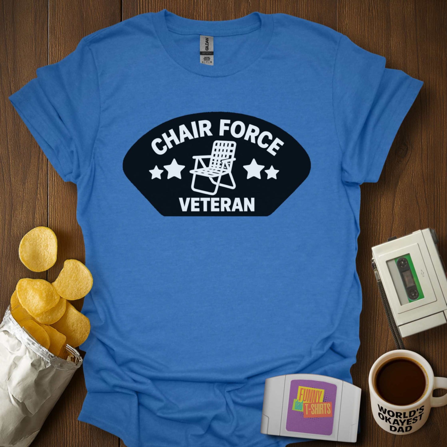 Chair Force Veteran Tee