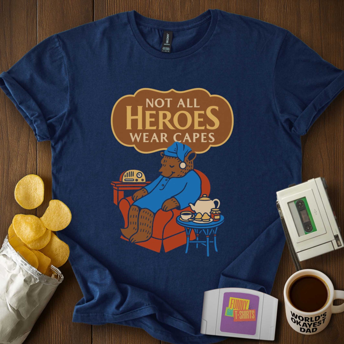 Sleepytime Hero Bear Tee