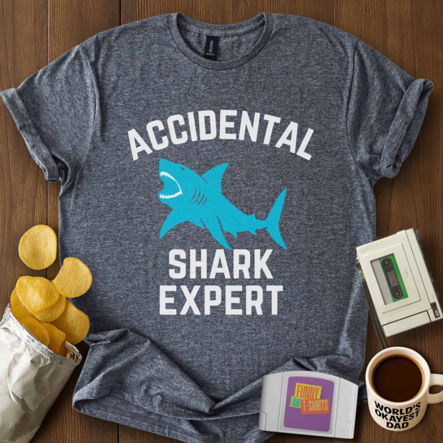 Accidental Shark Expert Tee