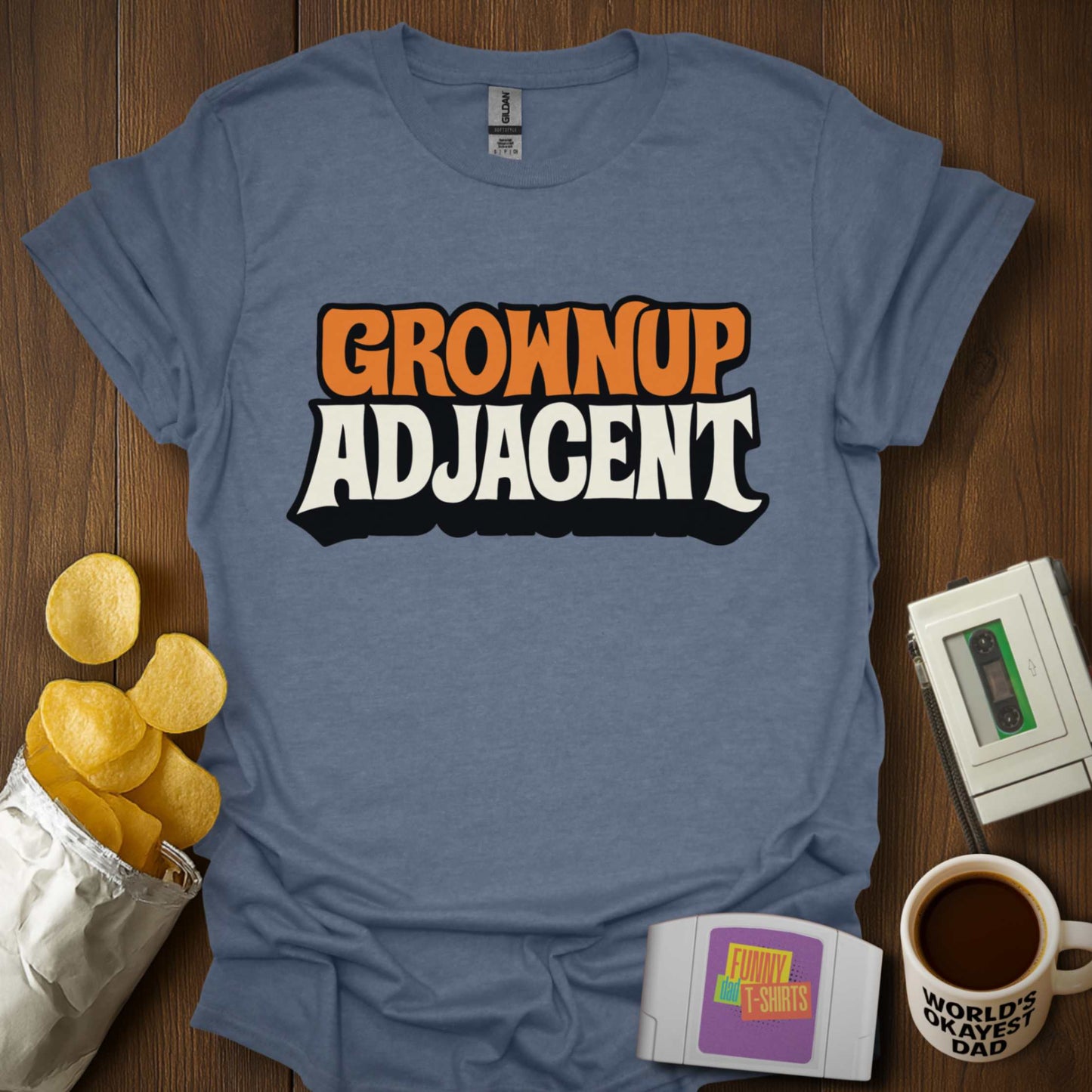 Grownup Adjacent Tee
