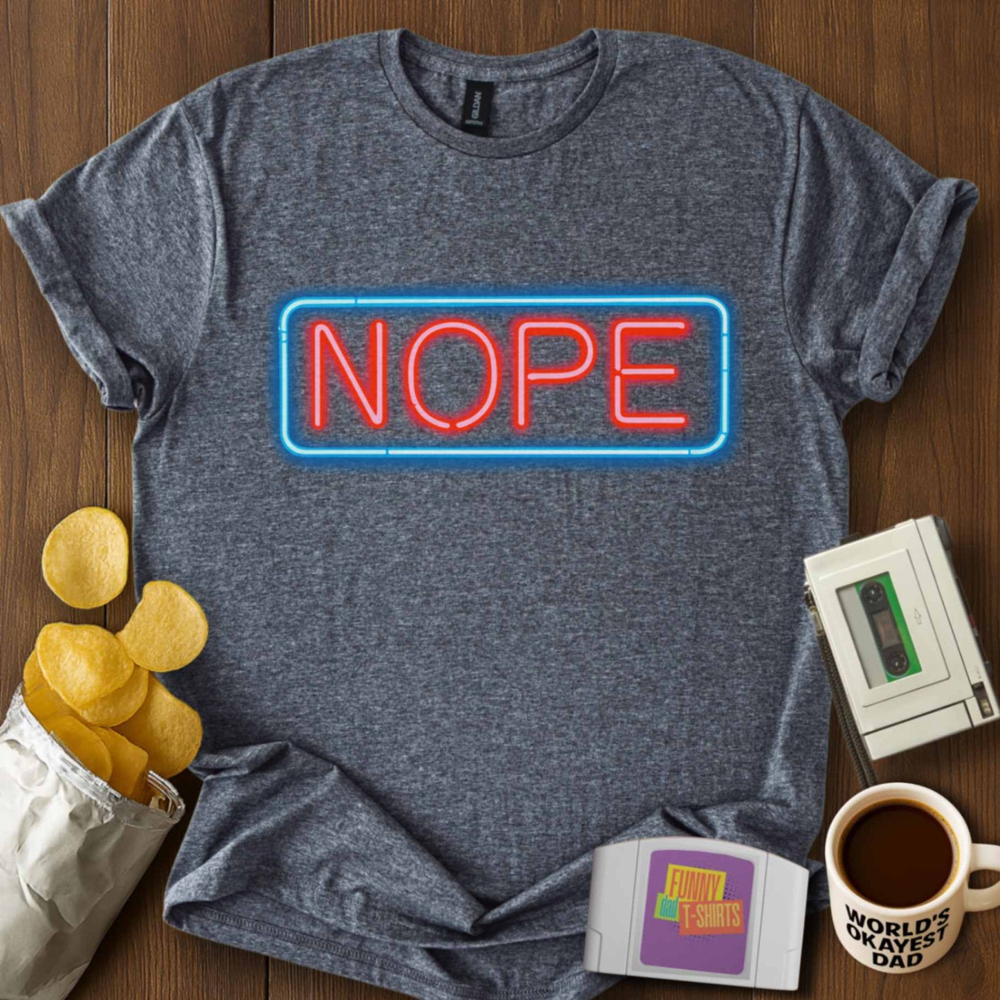 NOPE Neon Sign Tee