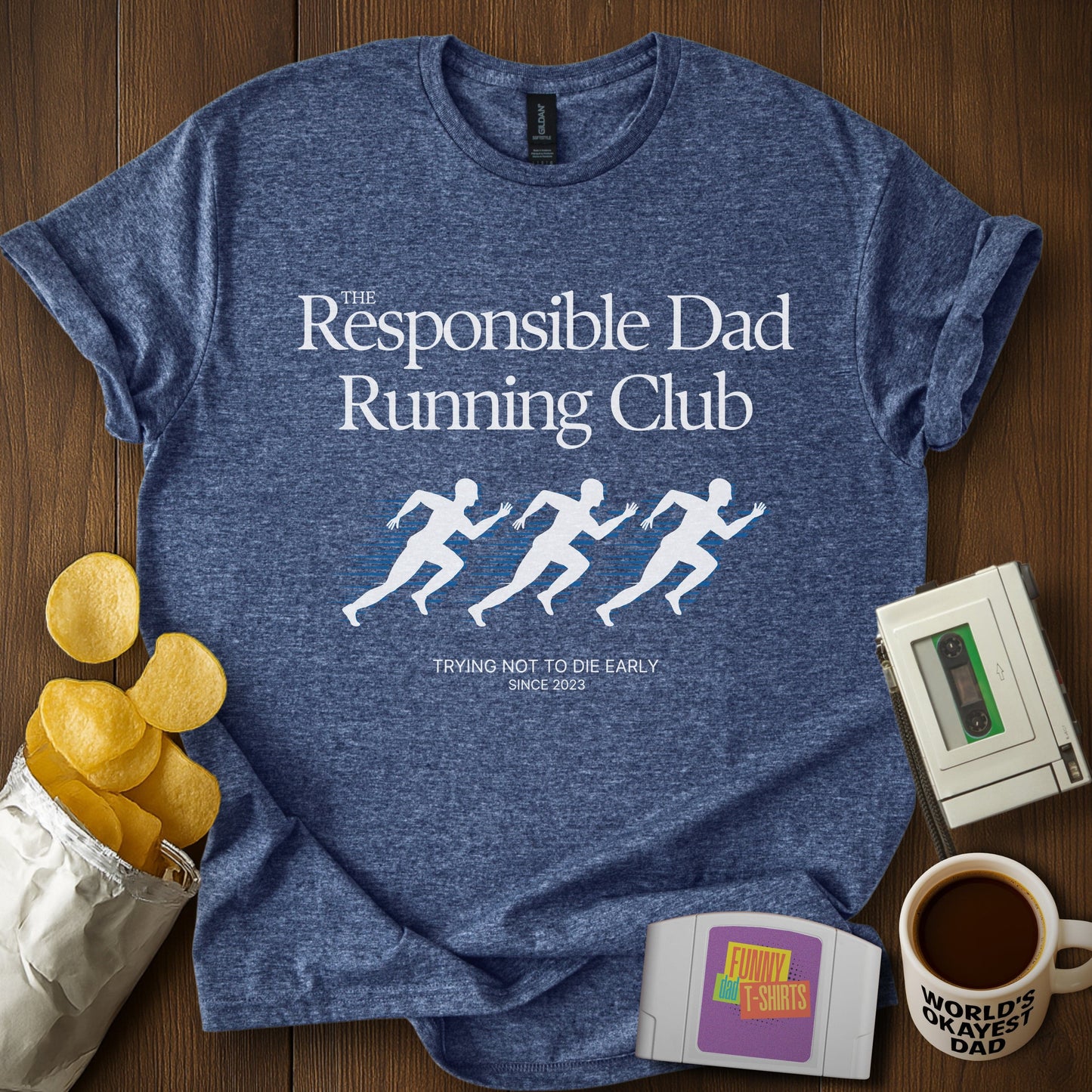Responsible Dad Running Club Tee