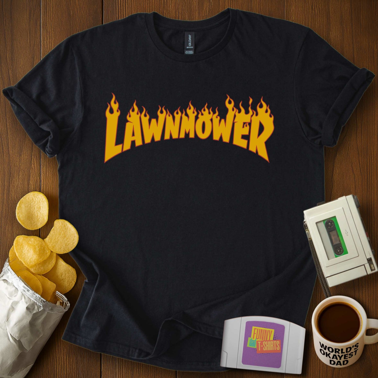 Lawnmower Parody Tee