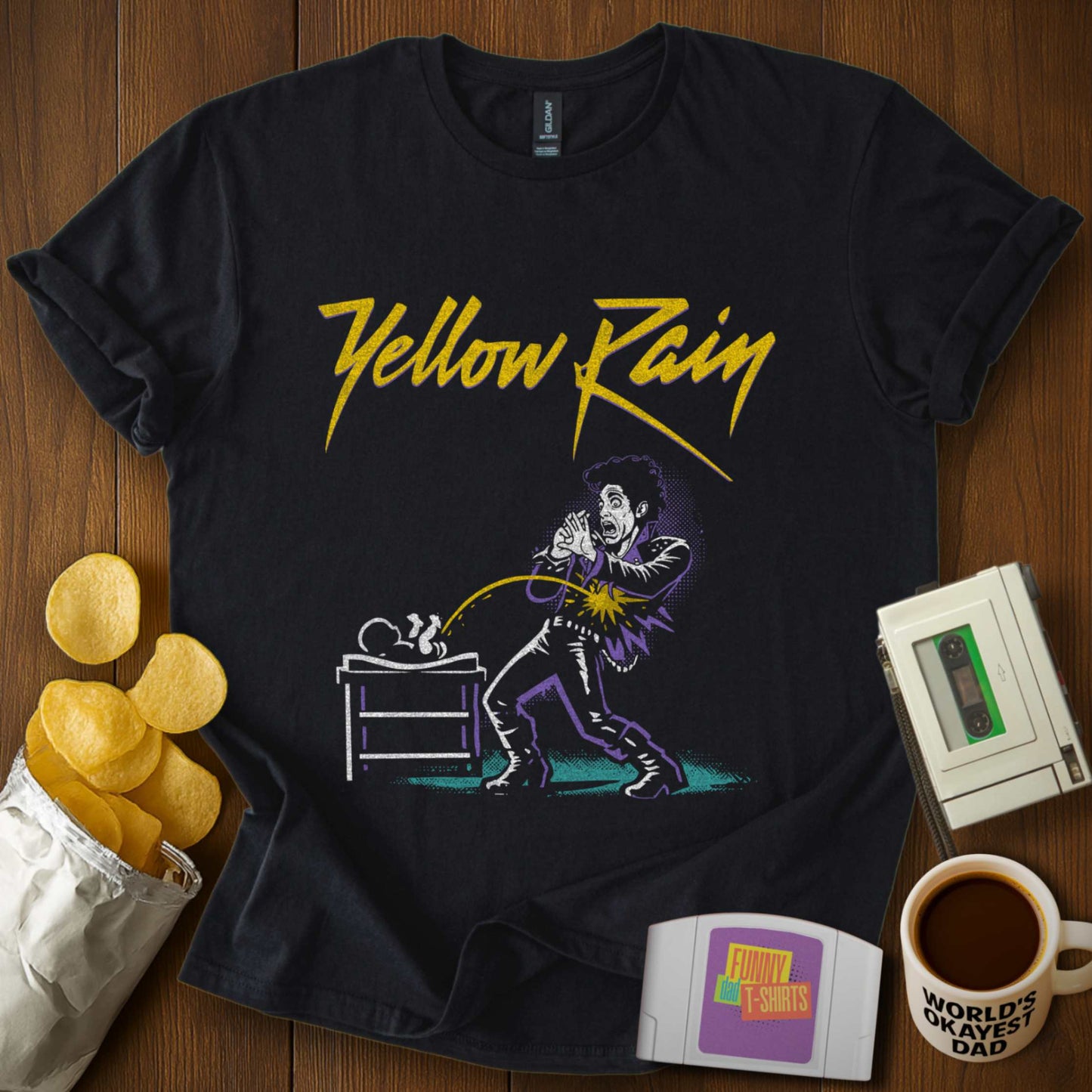 Yellow Rain Parody Tee