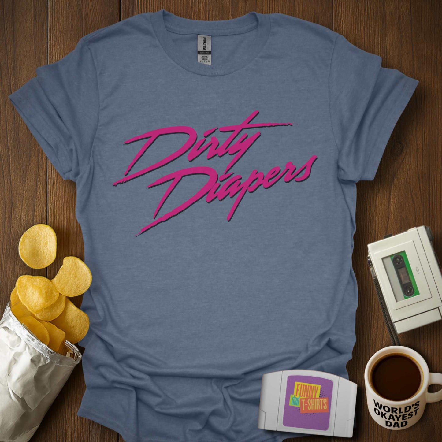 Dirty Diaper Parody Tee