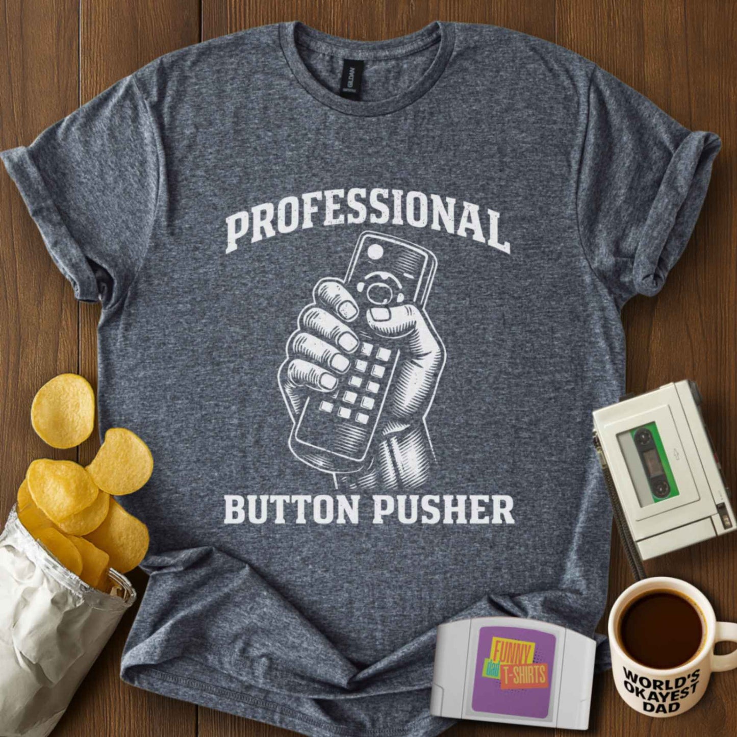 Professional Button Pusher Tee