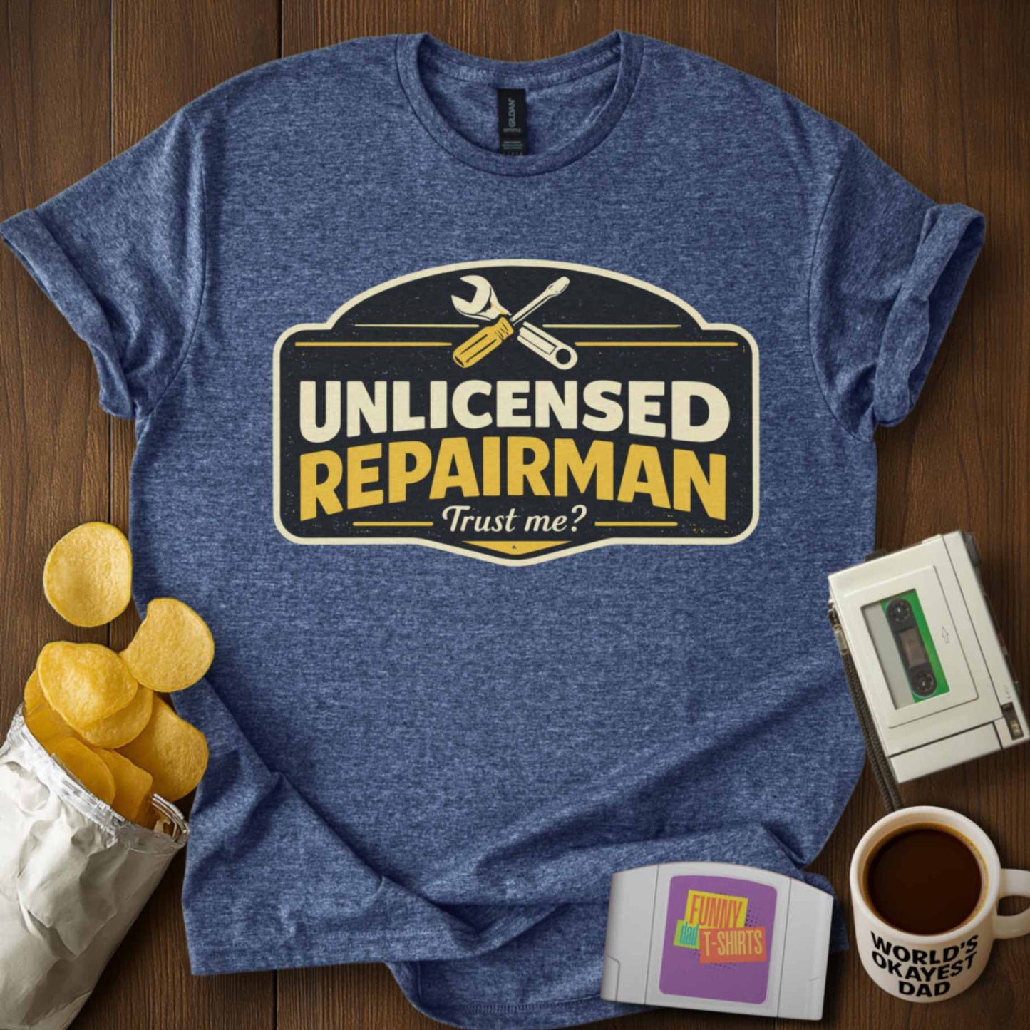 Unlicensed Repairman Tee