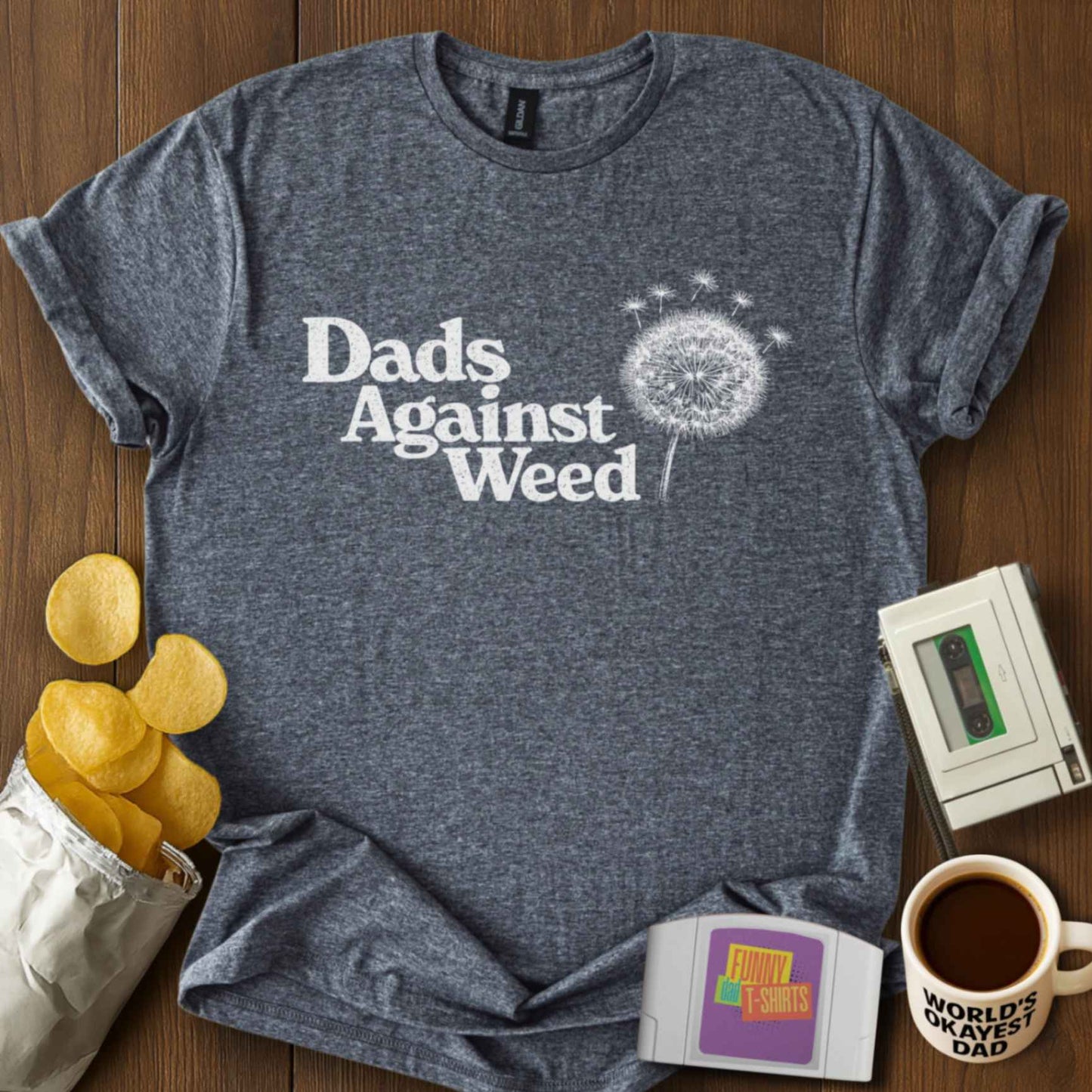 Dads Against Weed Tee