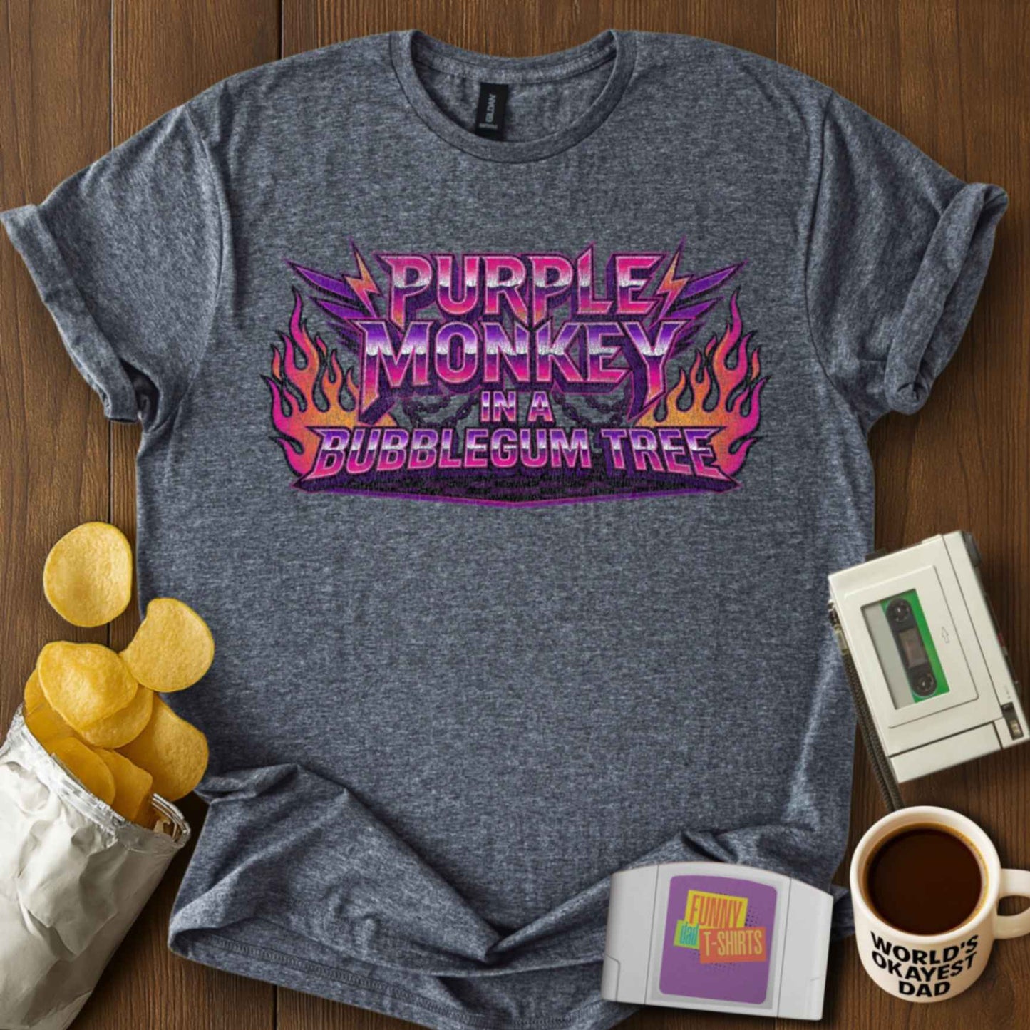 Purple Monkey Parody Tee