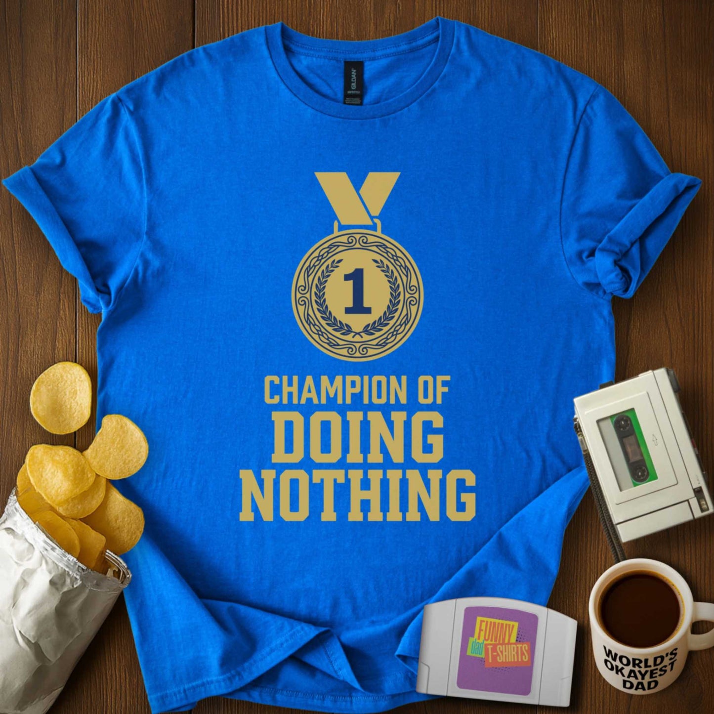 Doing Nothing Champion Tee
