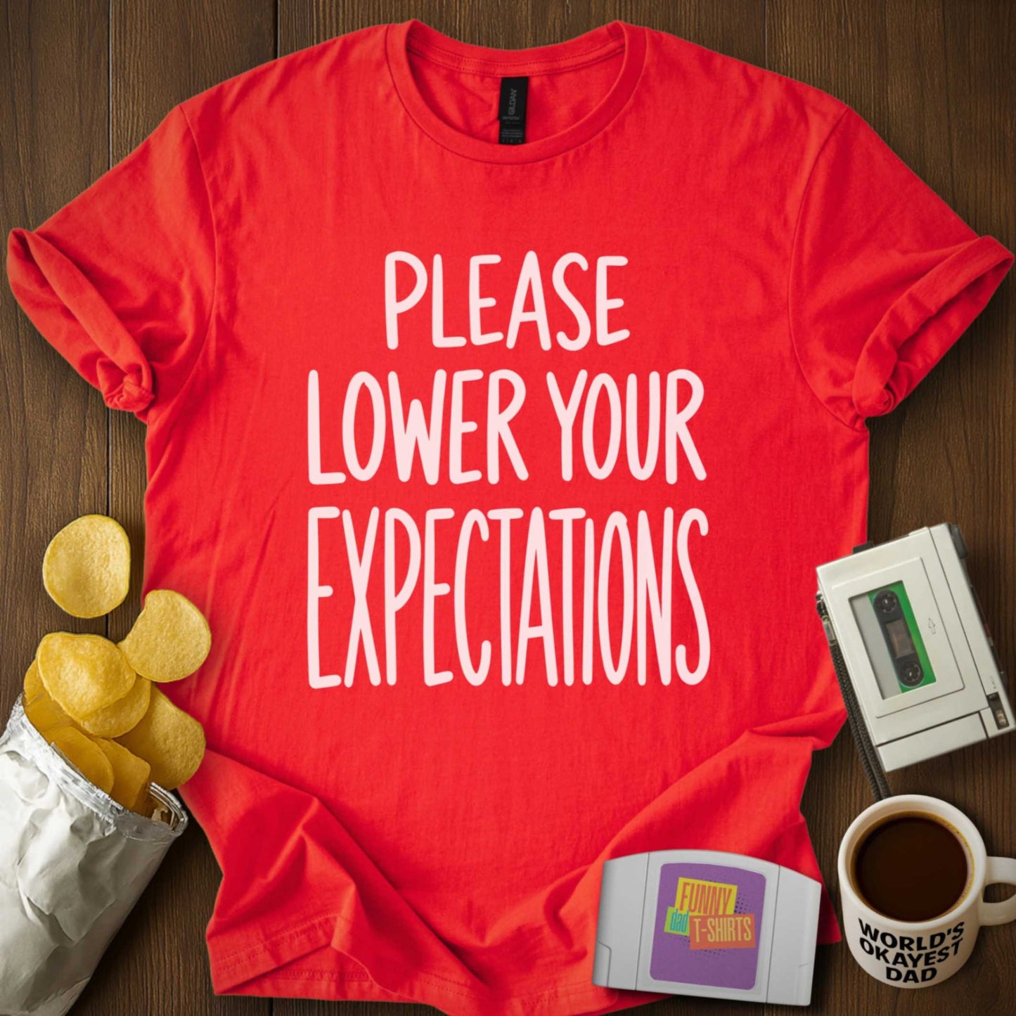 Lower Your Expectations Tee