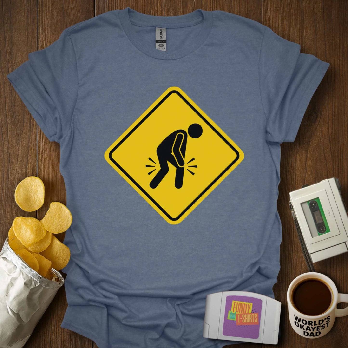 Knee Pain Warning Tee