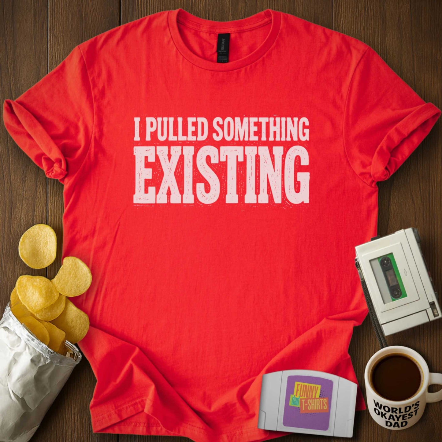 Pulled Something Existing Tee