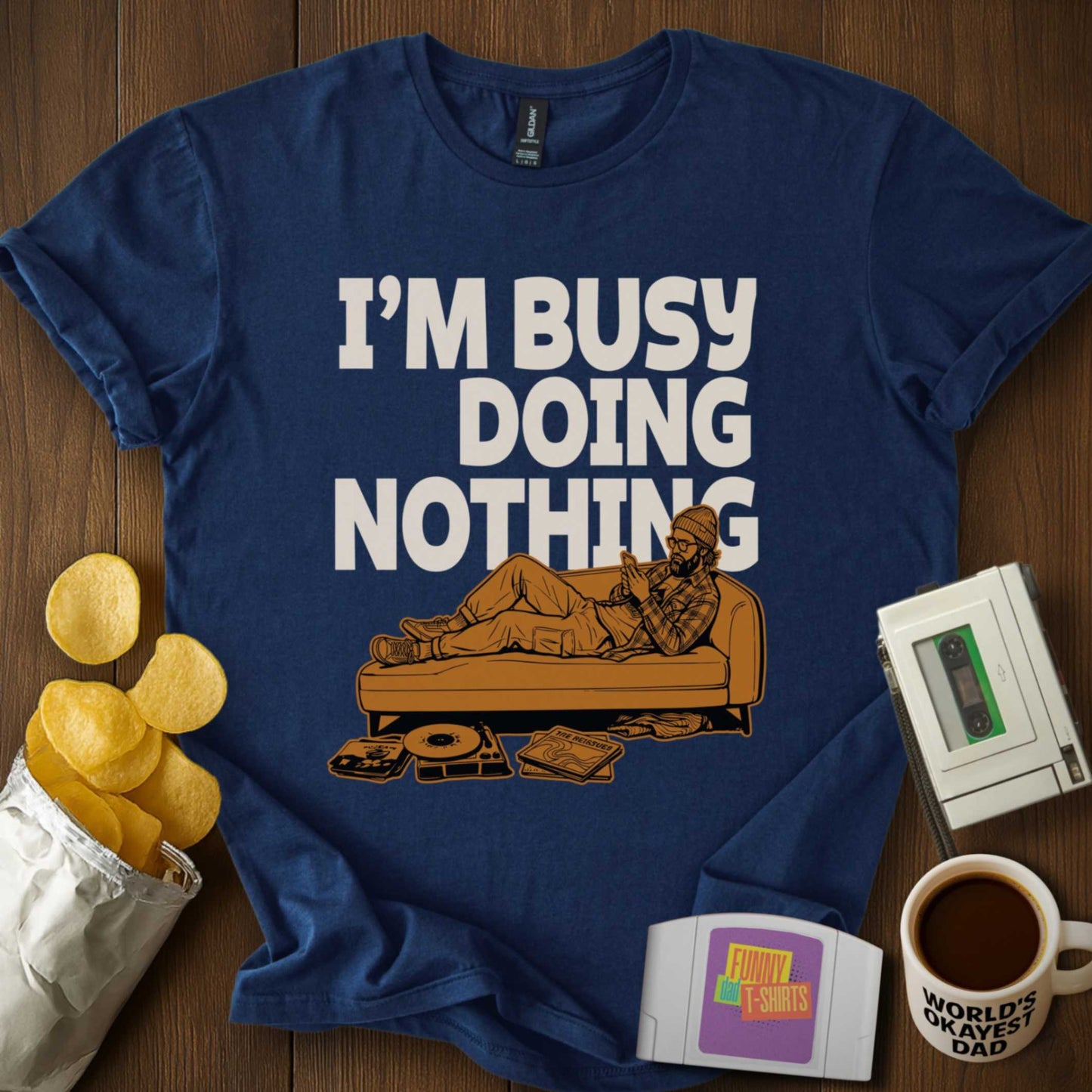 Doing Nothing Dad Tee